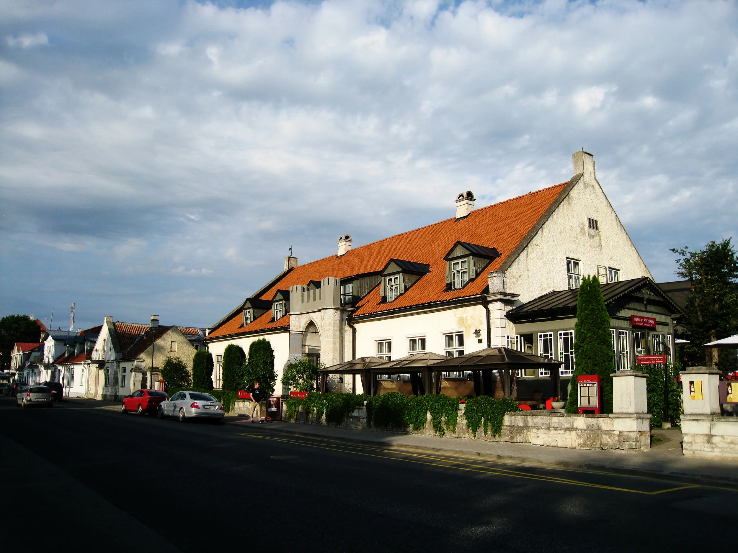  Saaremaa--Kuressaare--Former courthouse, now hotel/restaurant on the main street 