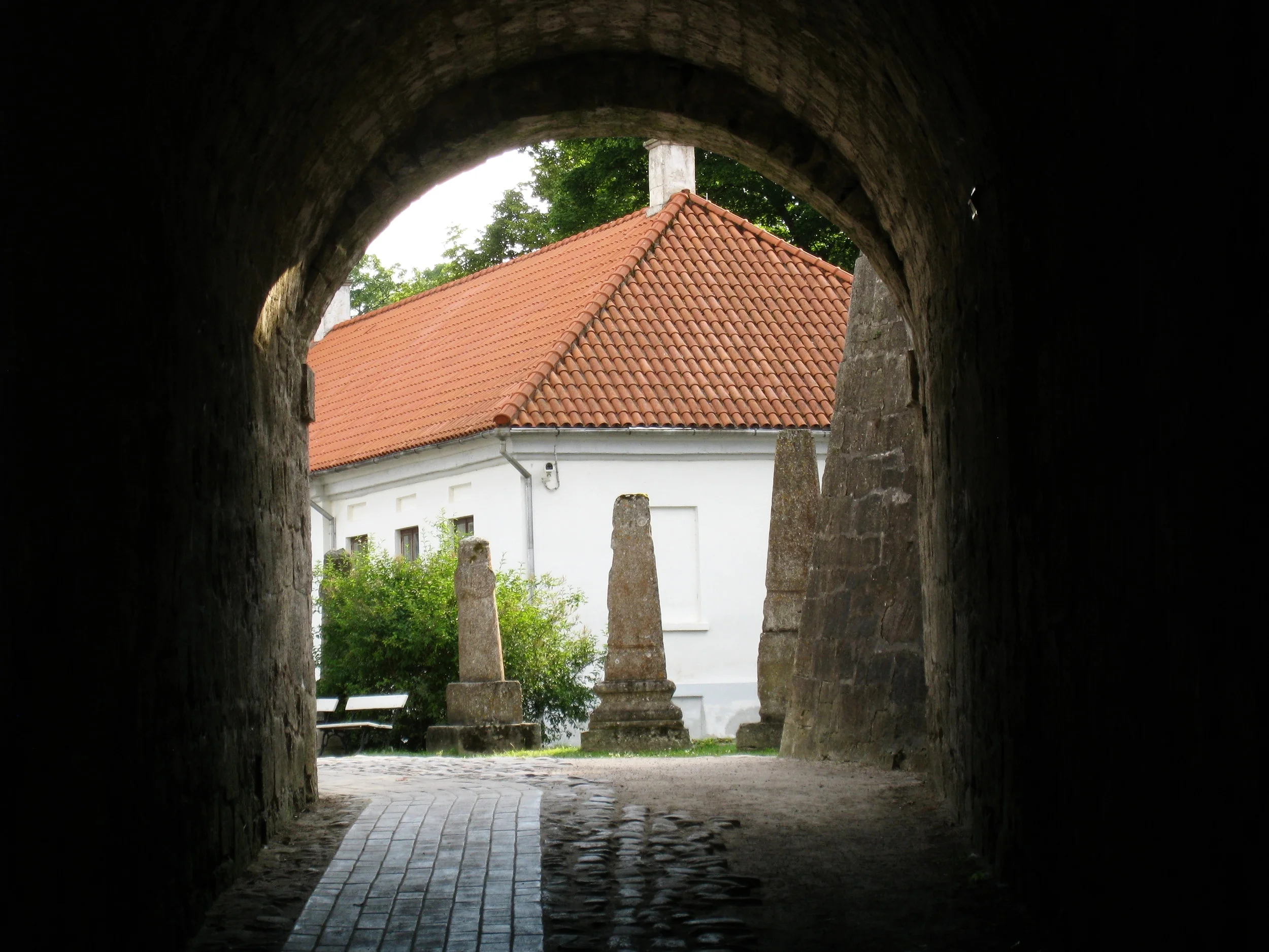  Saaremaa--Kuressaare--Entrance to the Episcopalian Fortress 