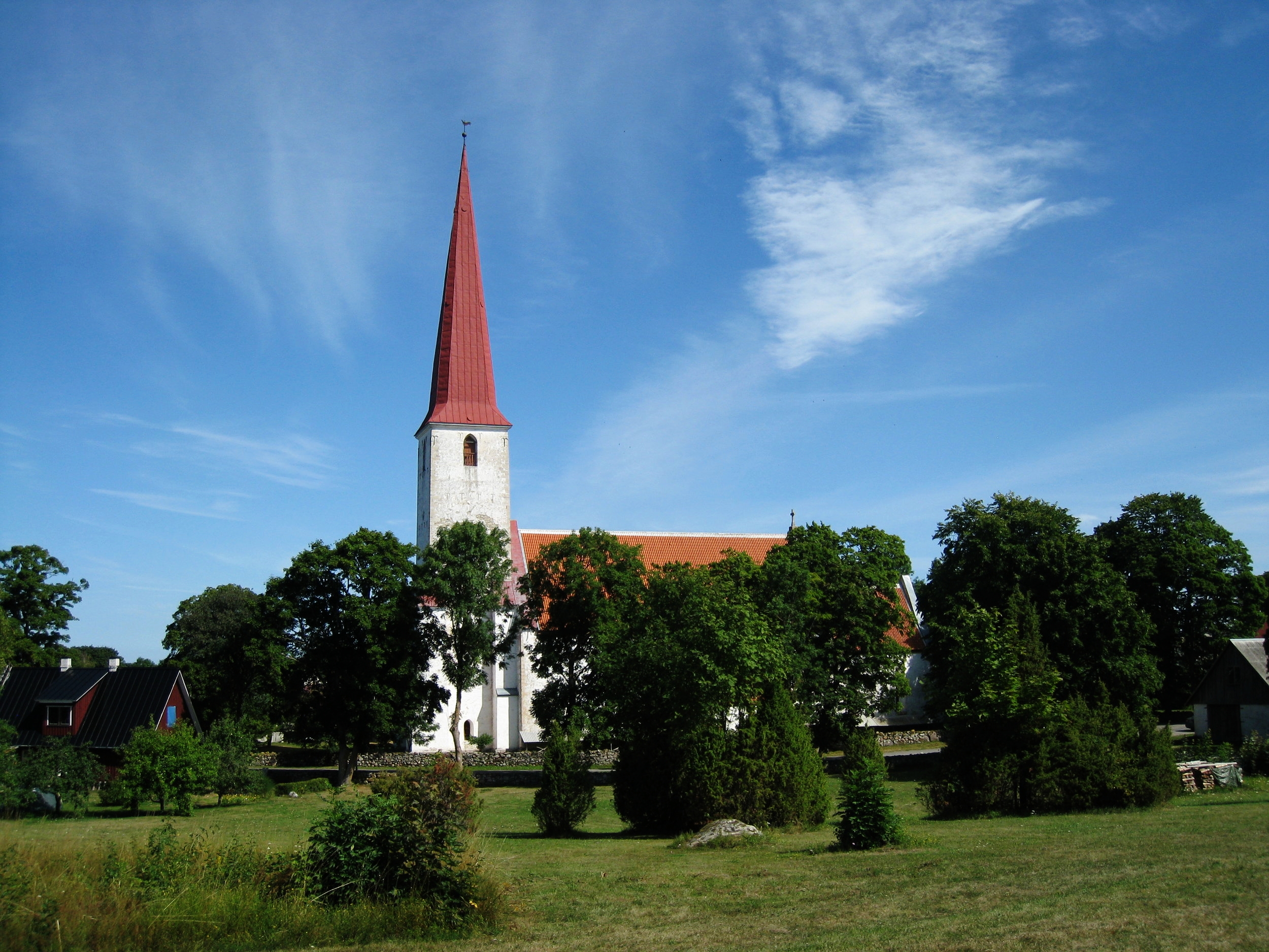  Saaremaa--Kilielkonna--St. Michael's (Lutheran) Church (13th Century) 
