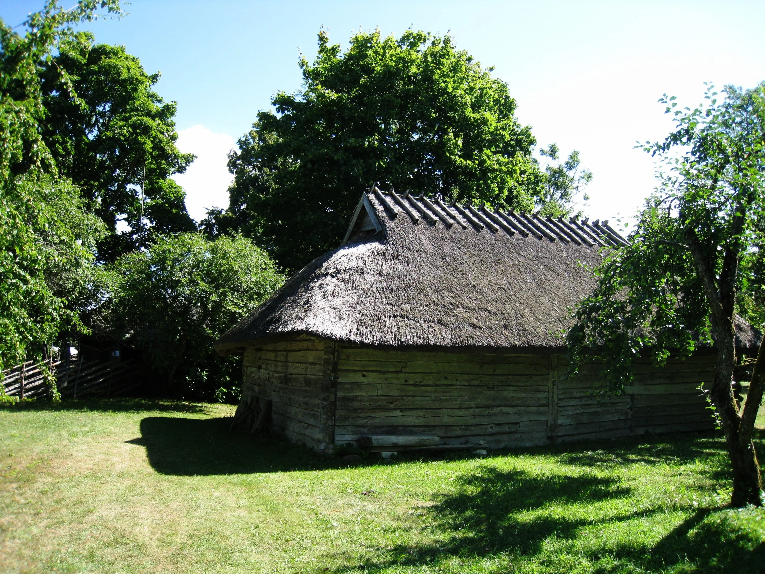  Museum--Preserved farm--Outbuilding for storage 