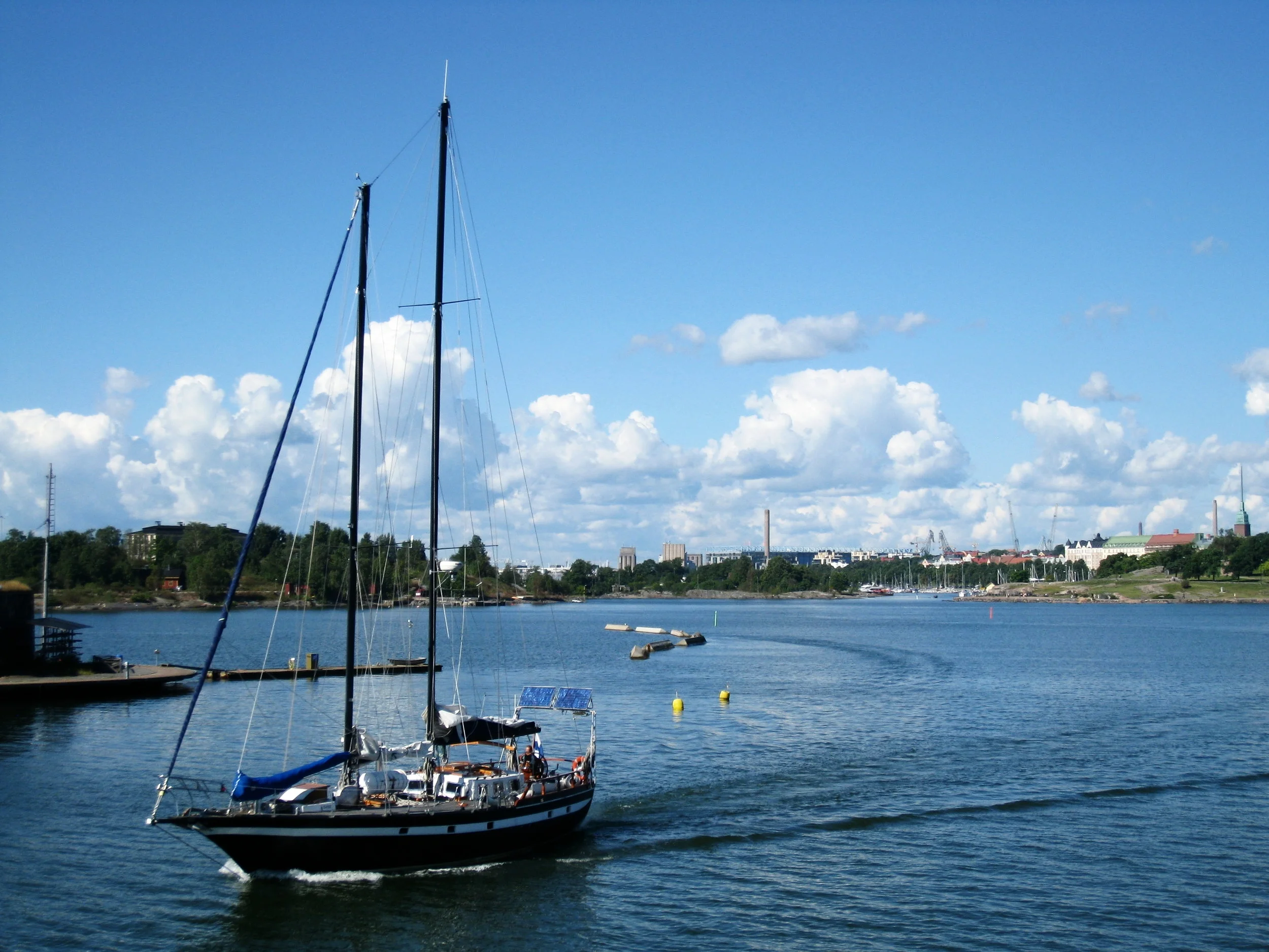  Helsinki--The harbor entrance 