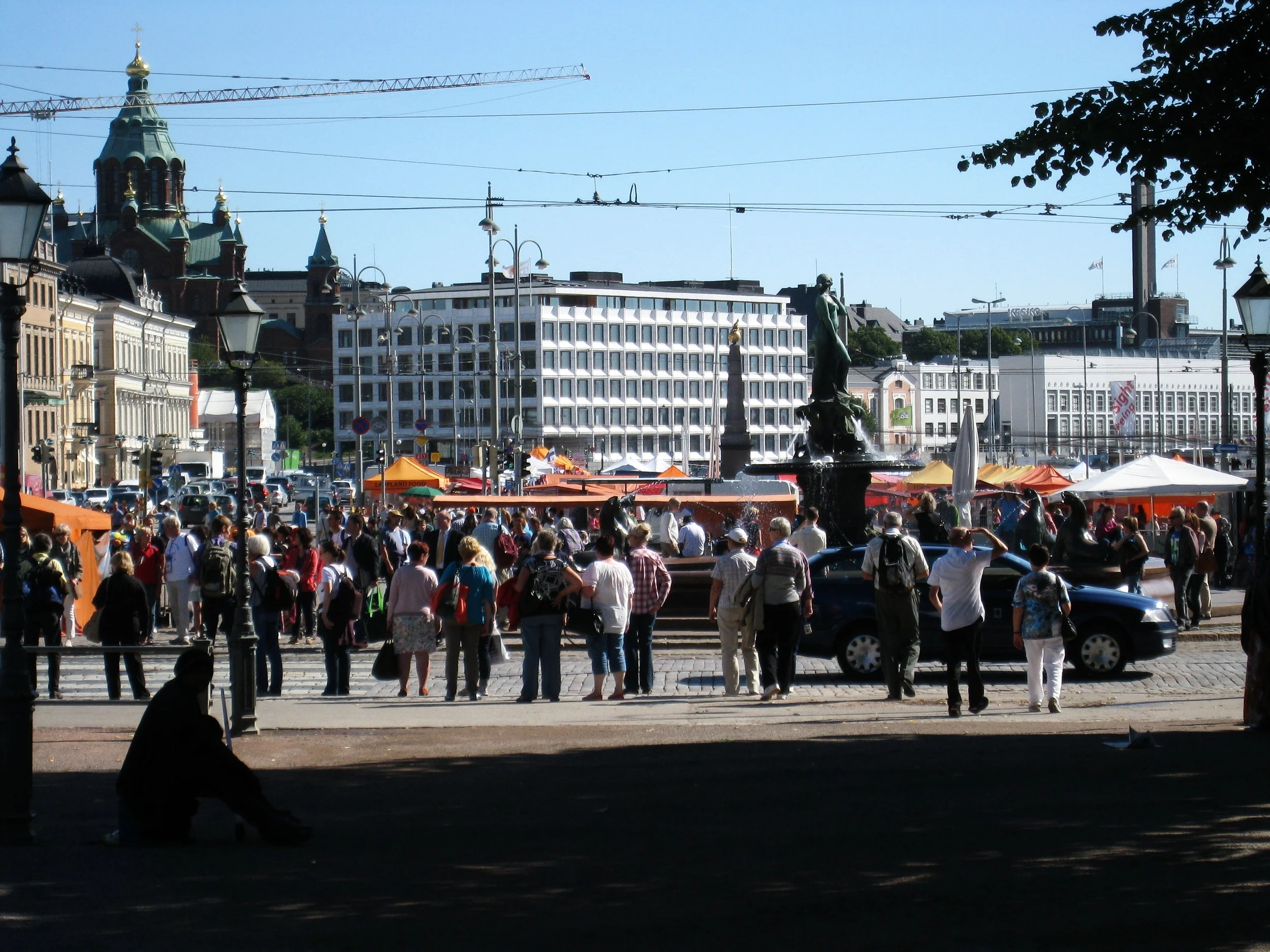 Helsinki--The Esplanade--Market 