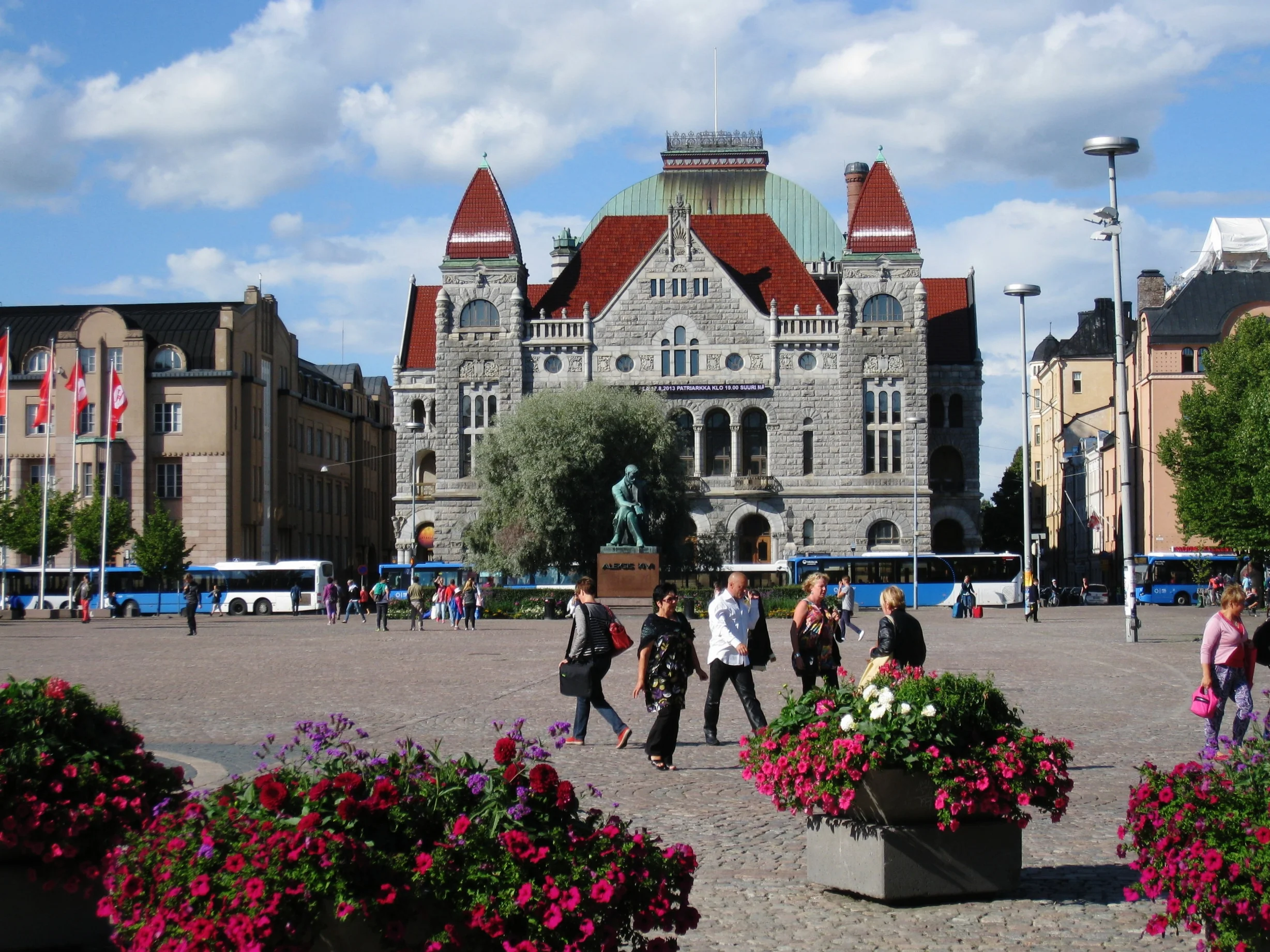  Helsinki--Finnish National Theatre, next to the train station 