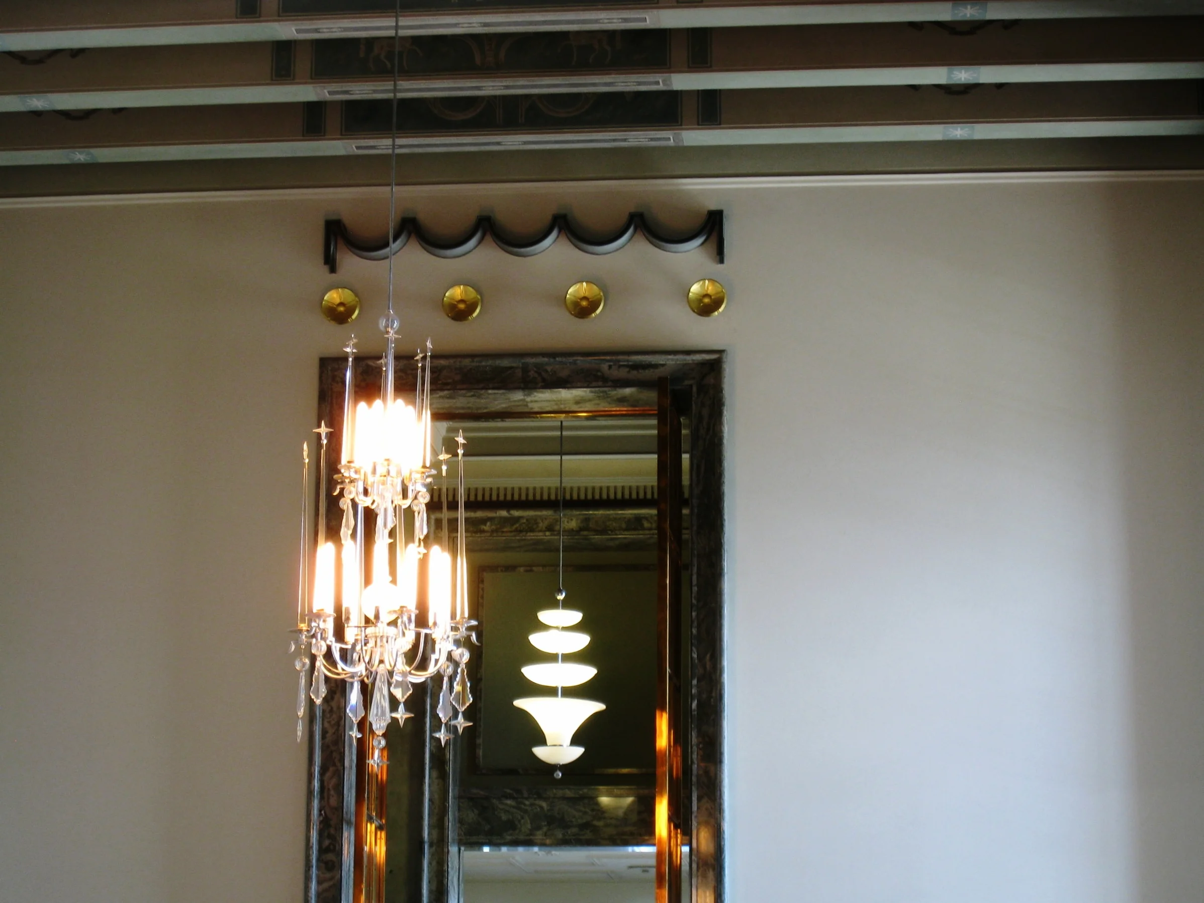  Helsinki--The Parliament--Interior--Main hall detail 