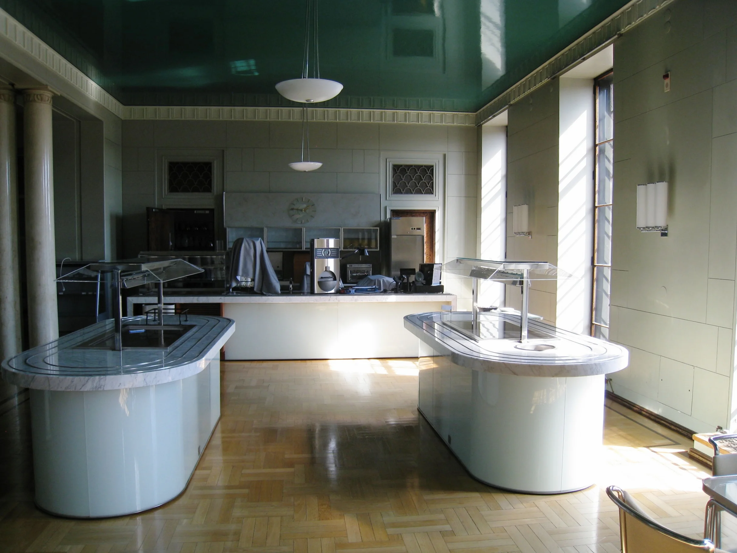  Helsinki--The Parliament--Interior--Members' Cafeteria 