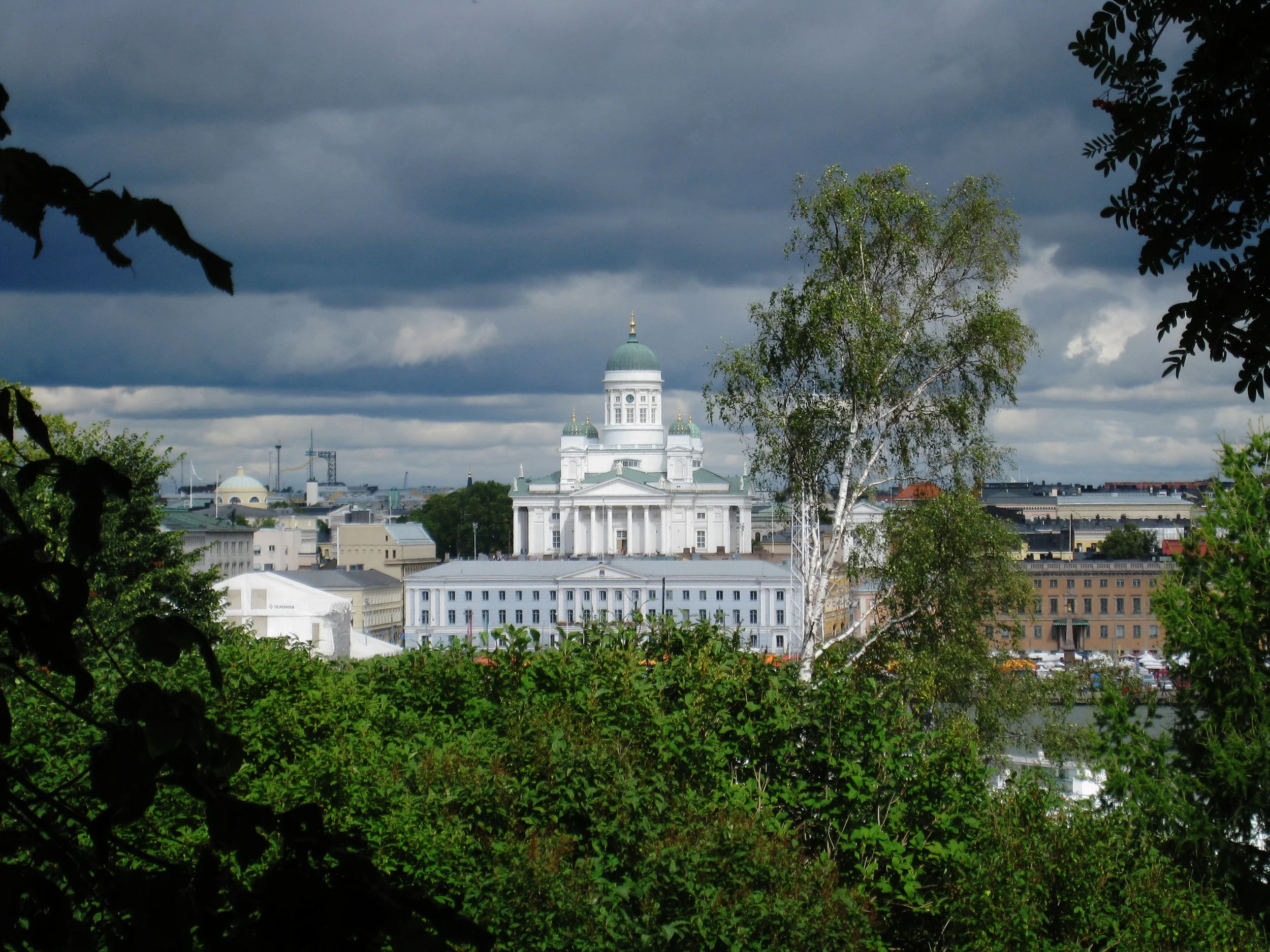  Helsinki--Helsinki Cathedral from Observatory Hill 