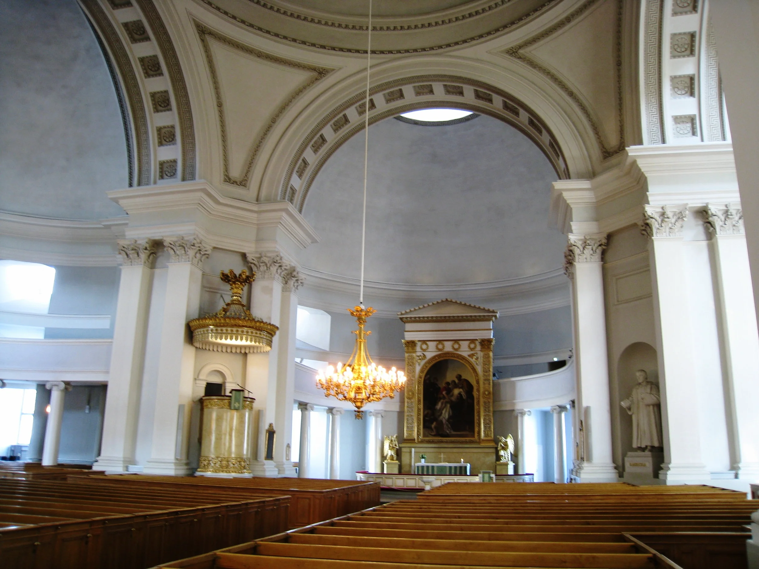  Helsinki--Helsinki Cathedral--Interior 
