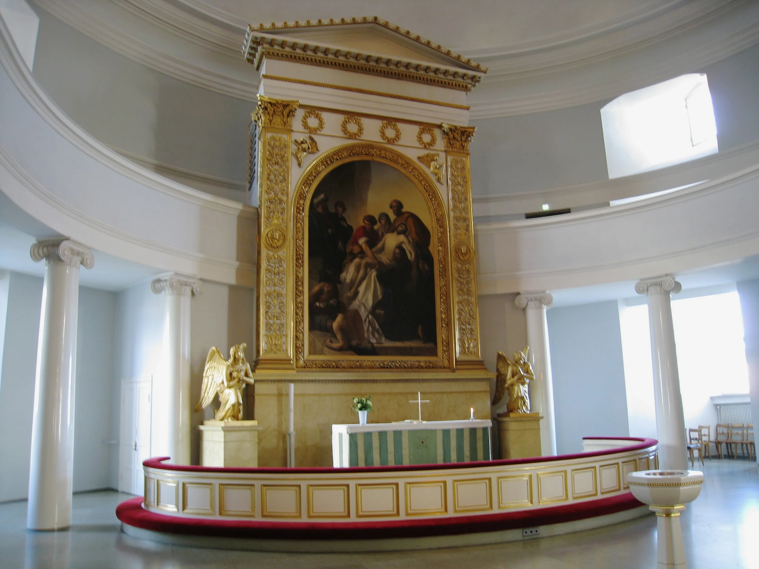  Helsinki--Helsinki Cathedral--Interior--Altar 