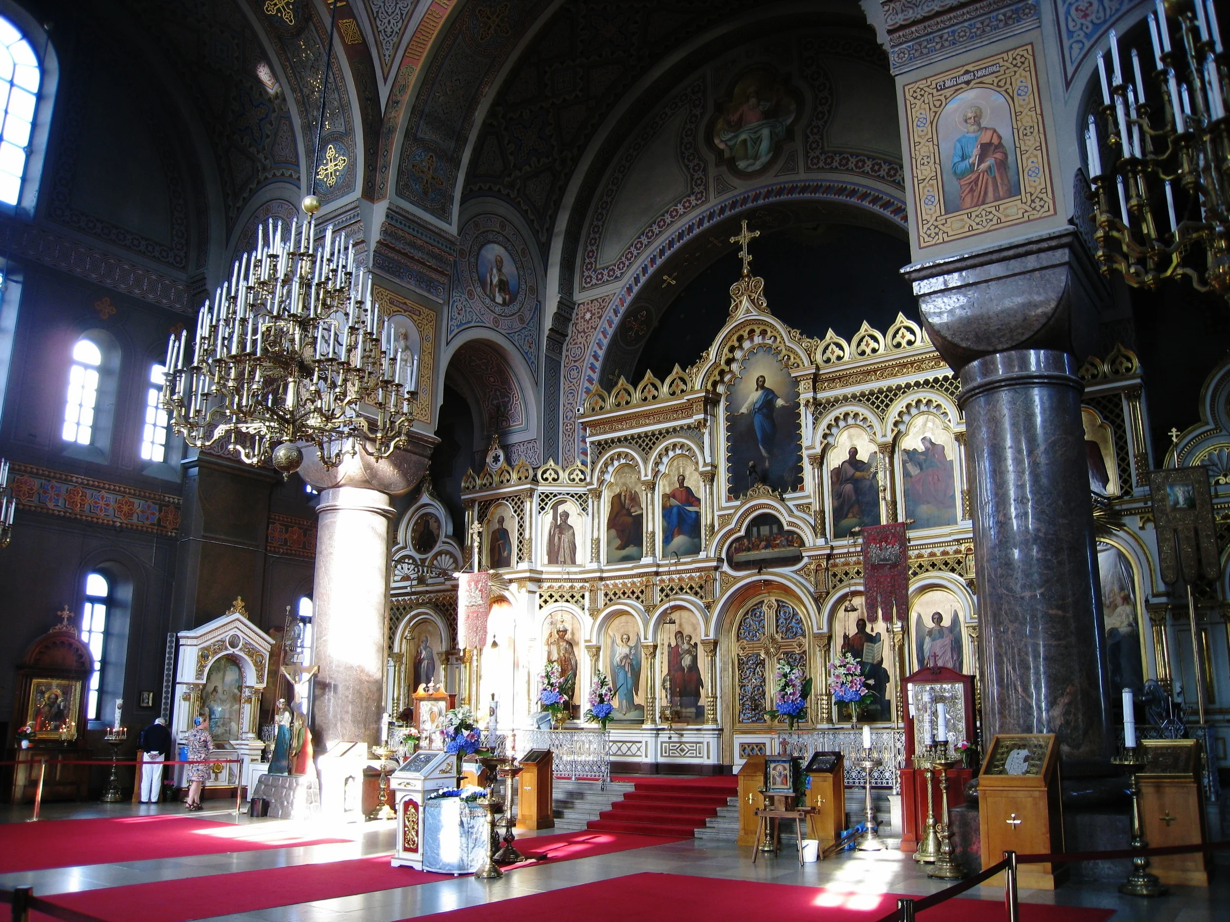  Helsinki--Uspenski Cathedral--Interior--Altar 