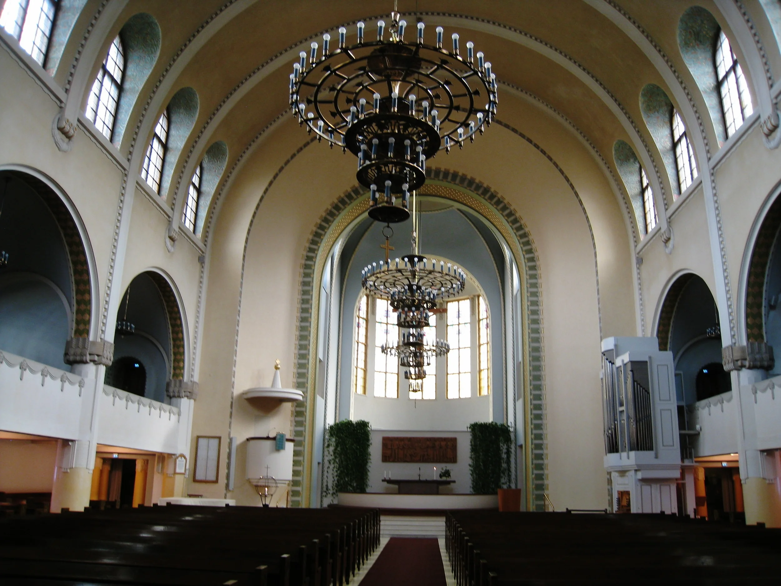  Helsinki--Kallio Church--Interior 
