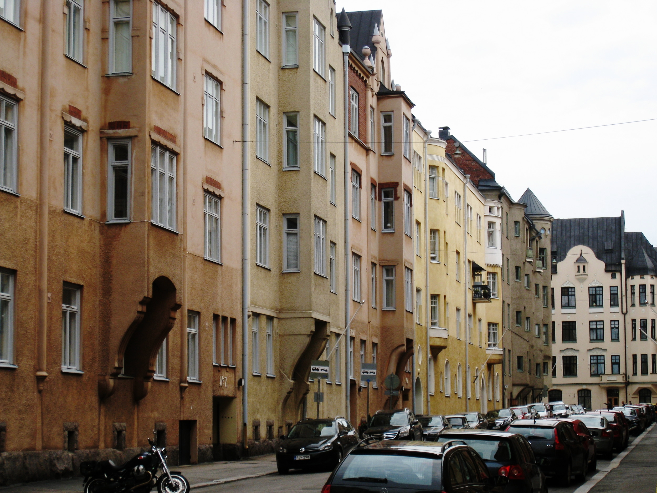  Helsinki--Katajanokka District--Art Deco buildings 