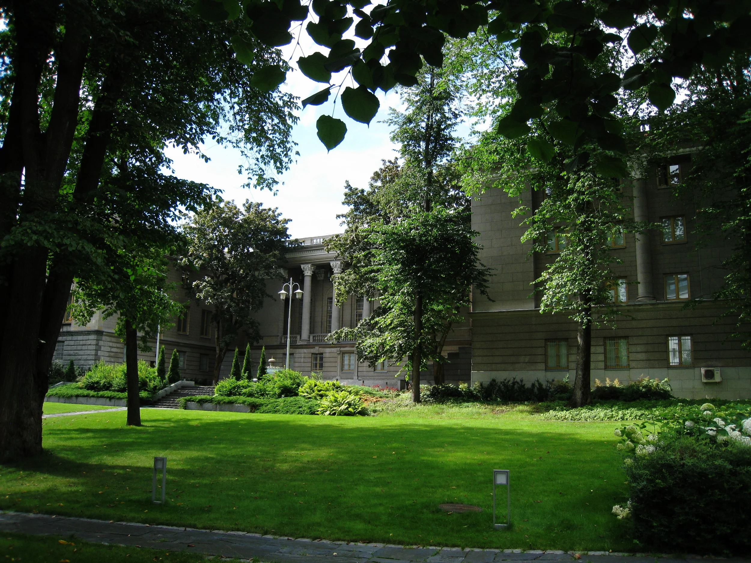  Helsinki--Russian Embassy (Done with war reparations from Finland)&nbsp; in Kaivopuisto 