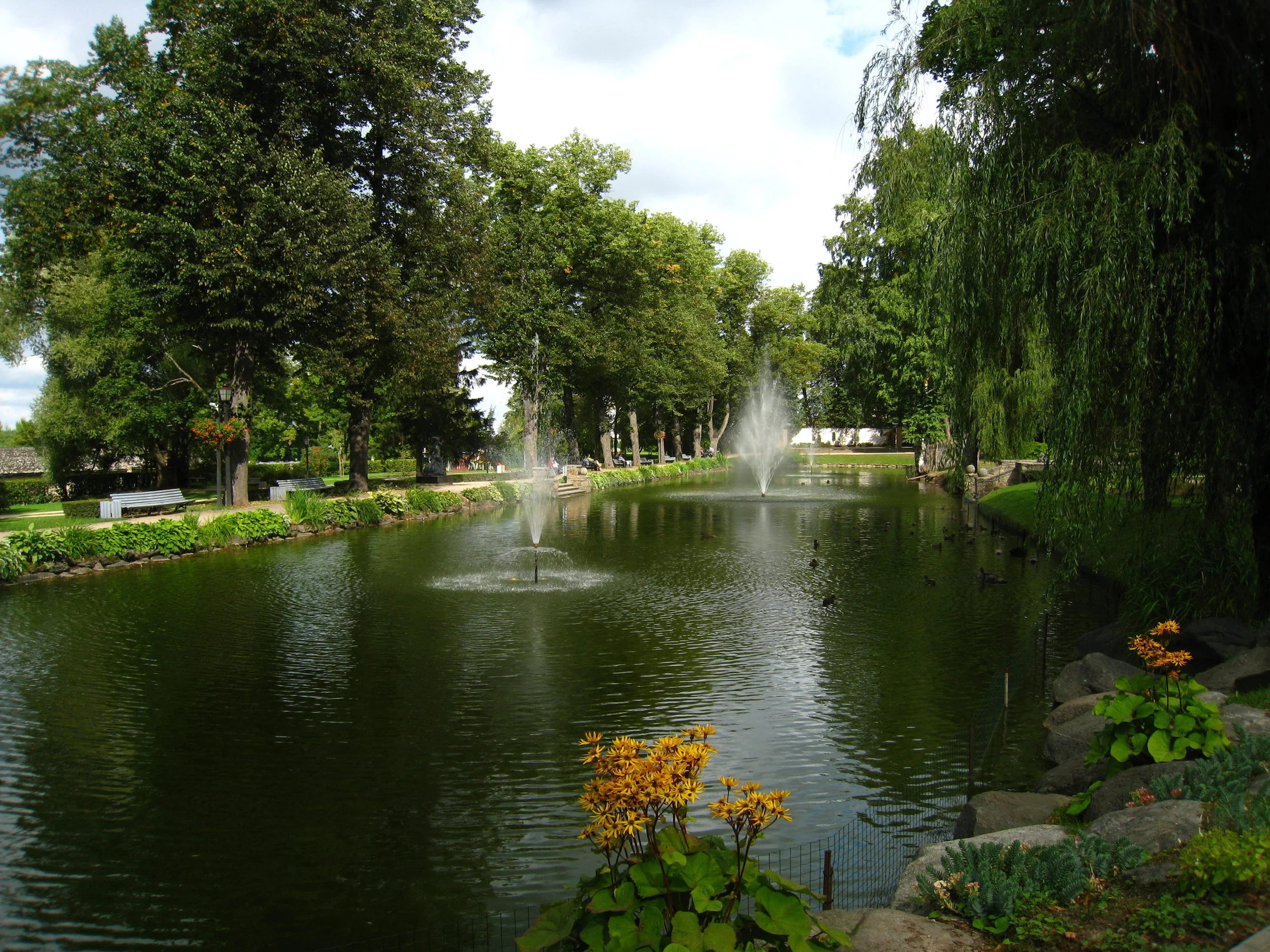  Cesis--Town park 