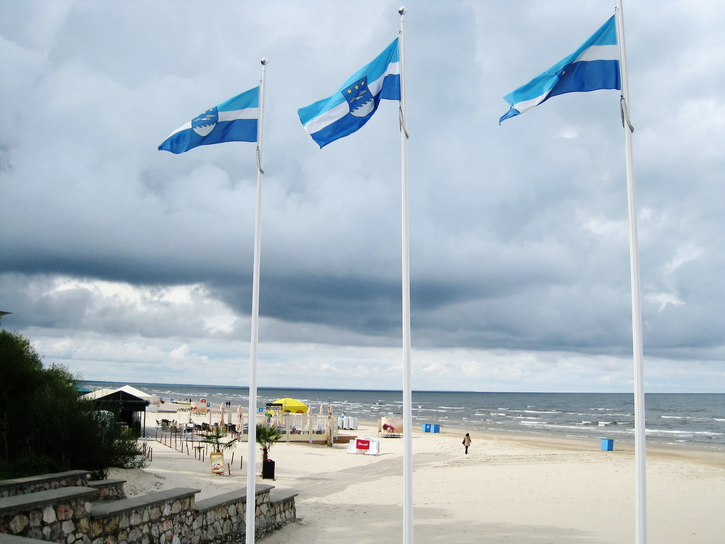  Majori--Jurmala--On the beach--Baltic, Bay of Riga 