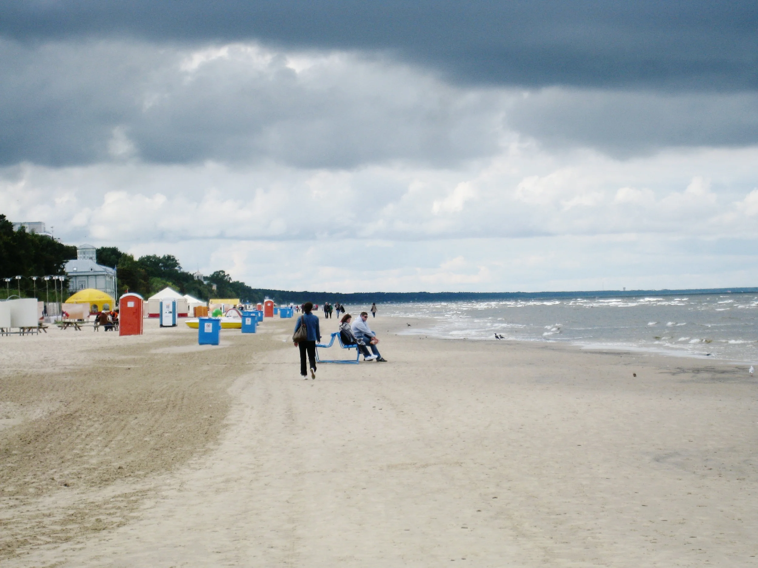  Majori--Jurmala--On the beach--Baltic, Bay of Riga 