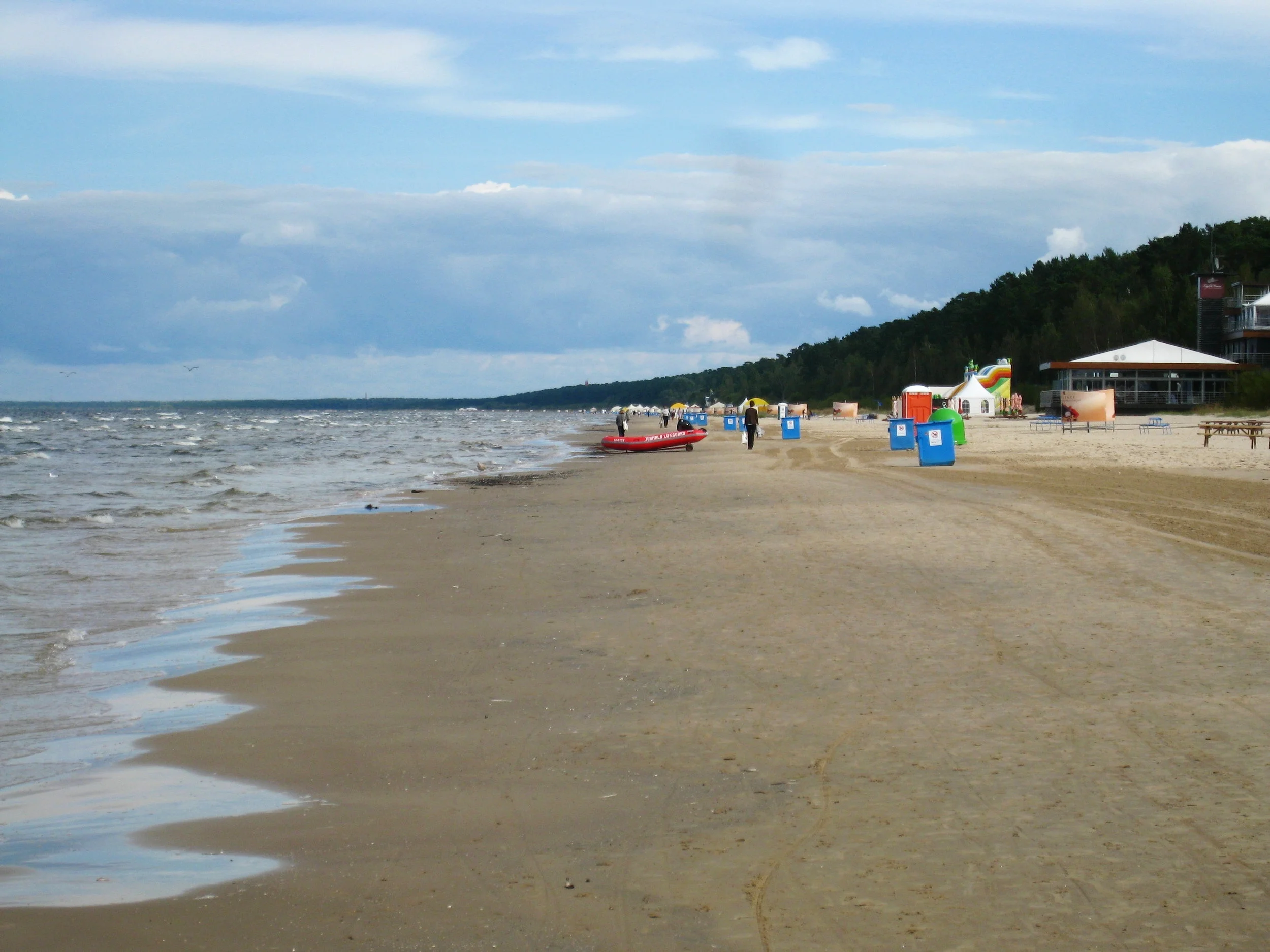  Majori--Jurmala--On the beach--The Baltic--Bay of Riga 