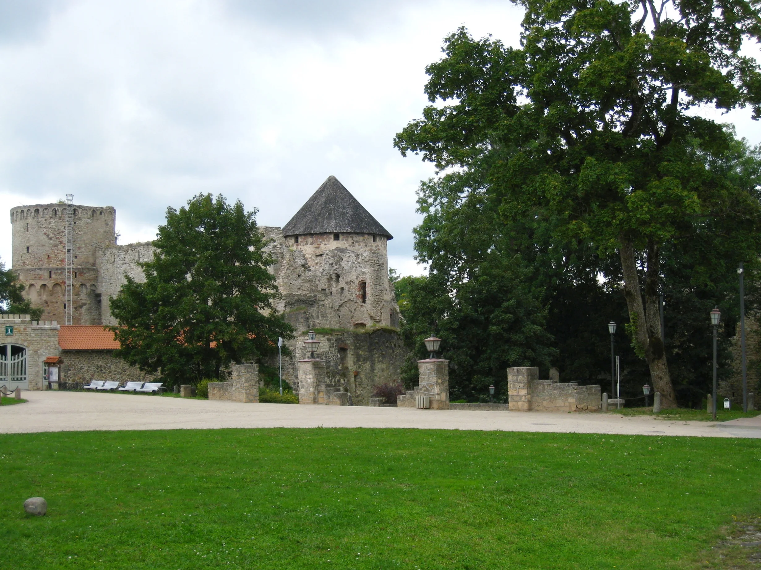  Cesis--Medieval Castle of the Livonian Order 