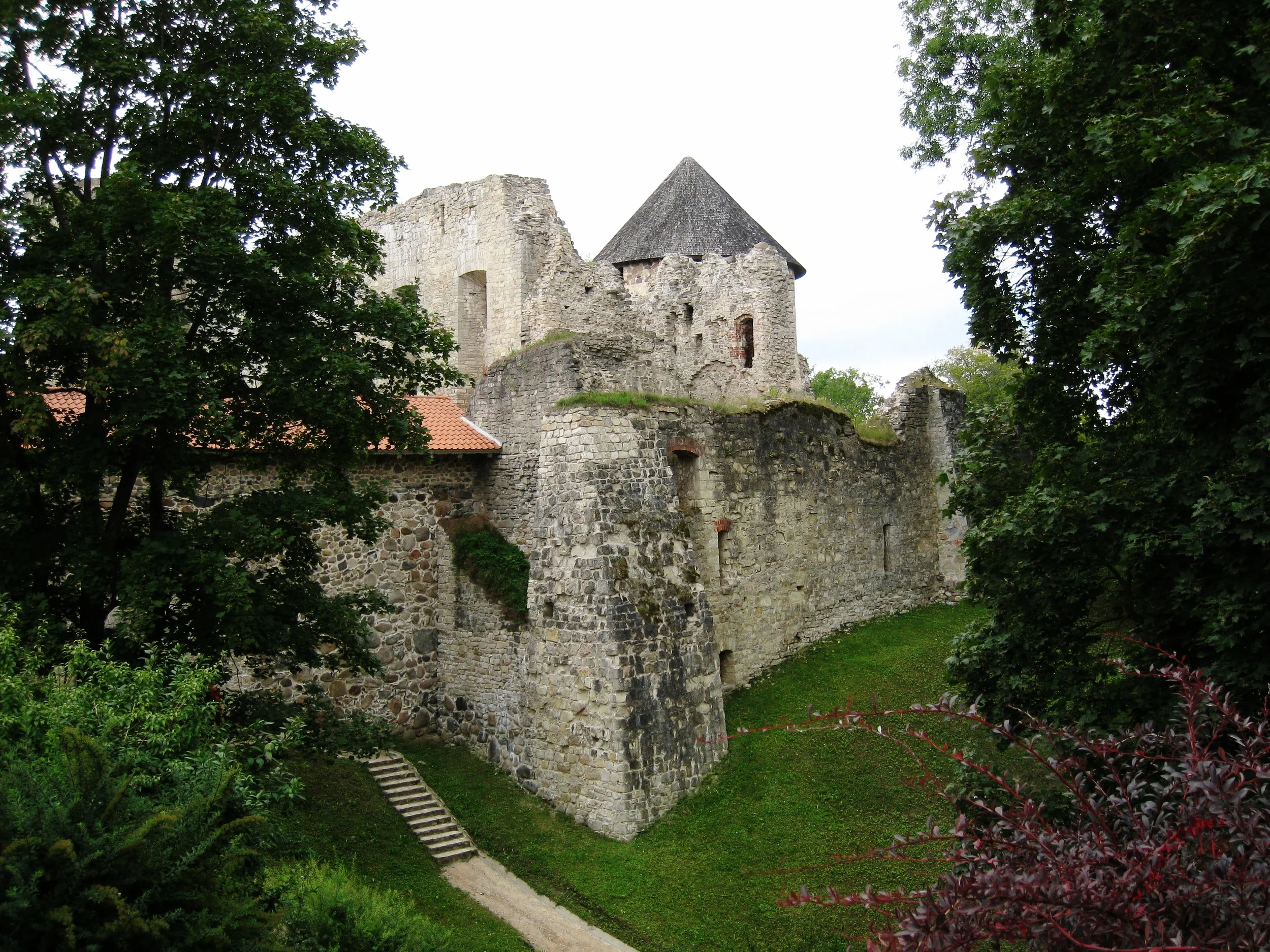  Cesis--Medieval Castle of the Livonian Order 