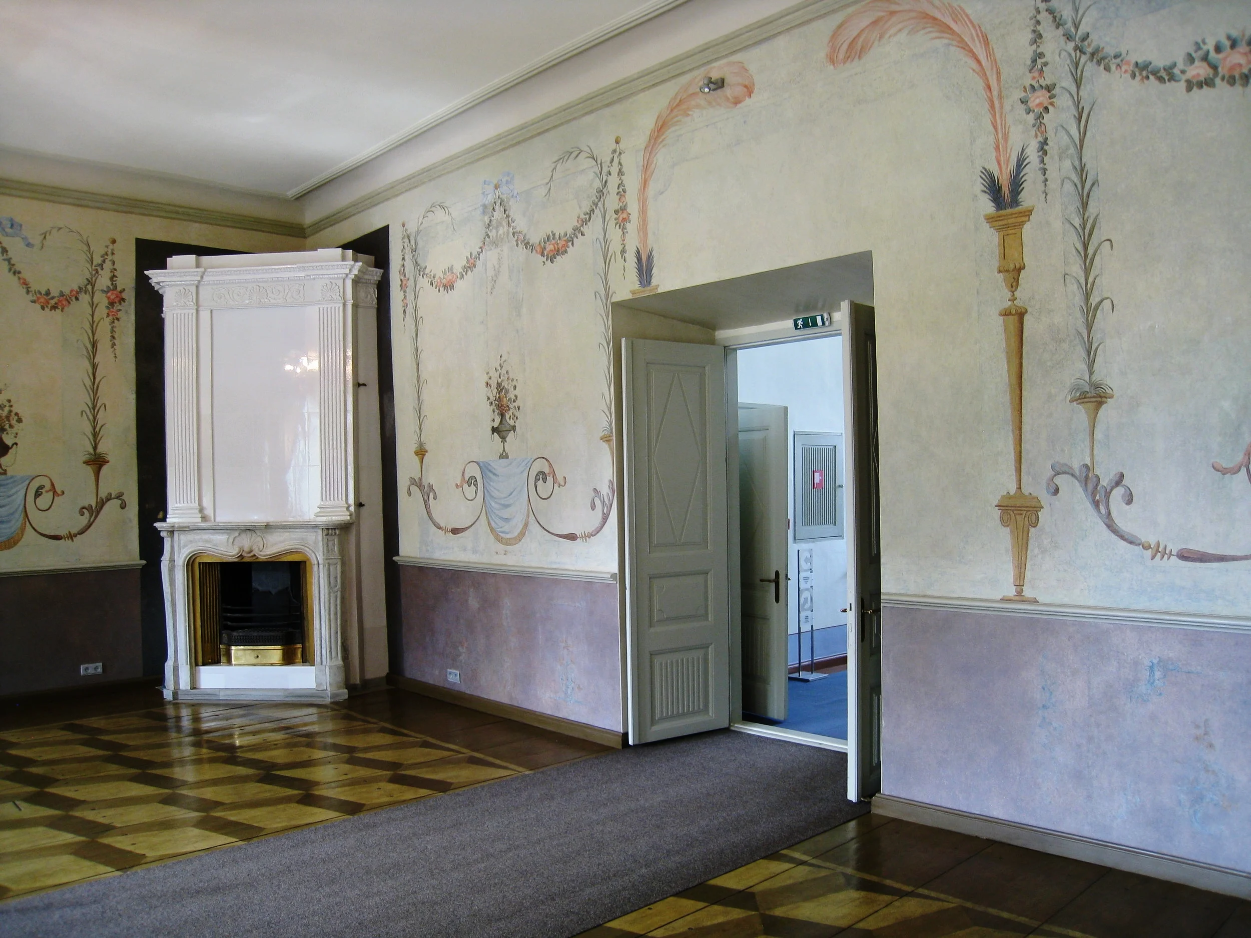  Cesis--Nineteenth Century Manor House--Interior restored 