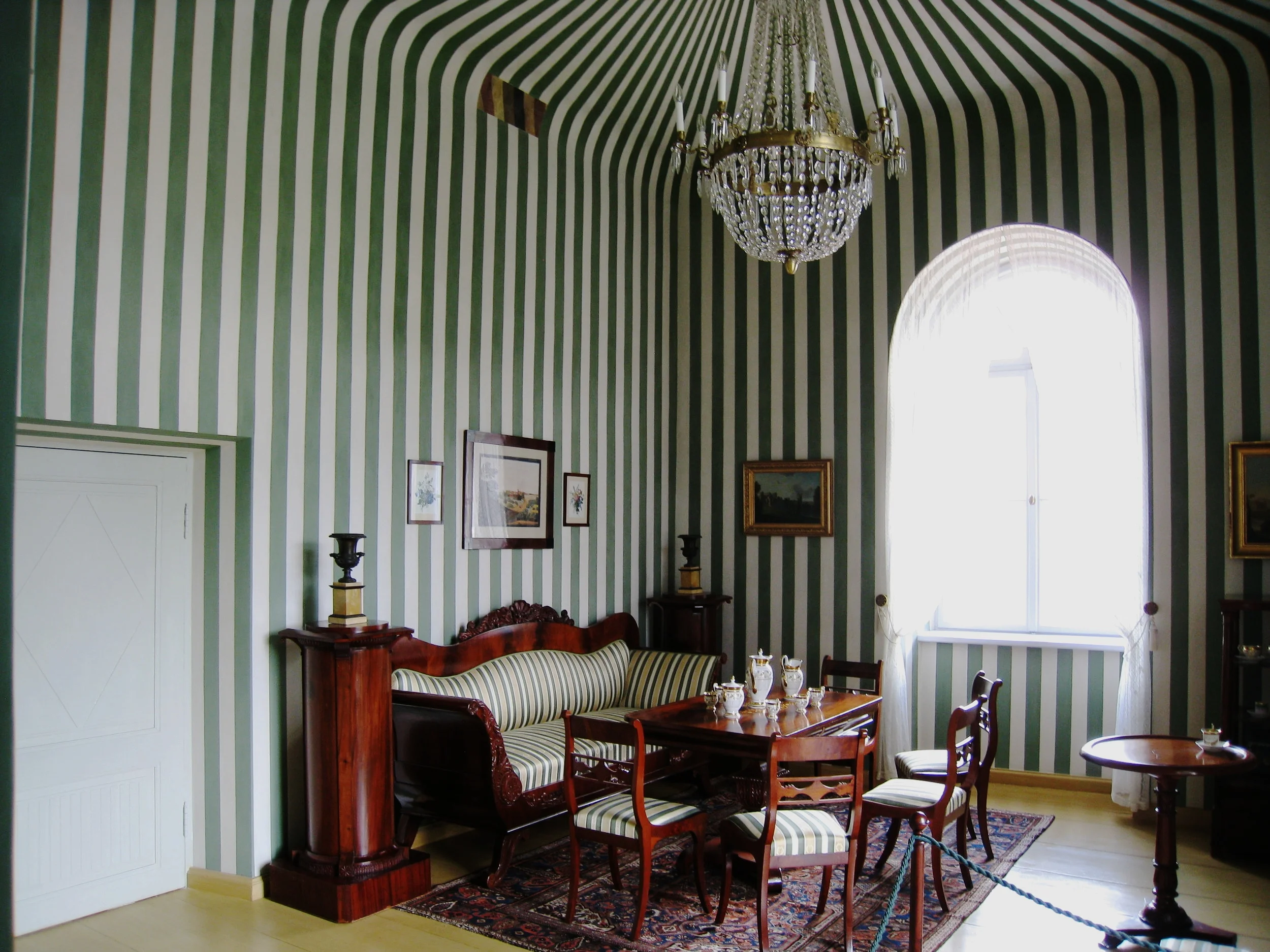  Cesis--Nineteenth Century Manor House--Interior restored 