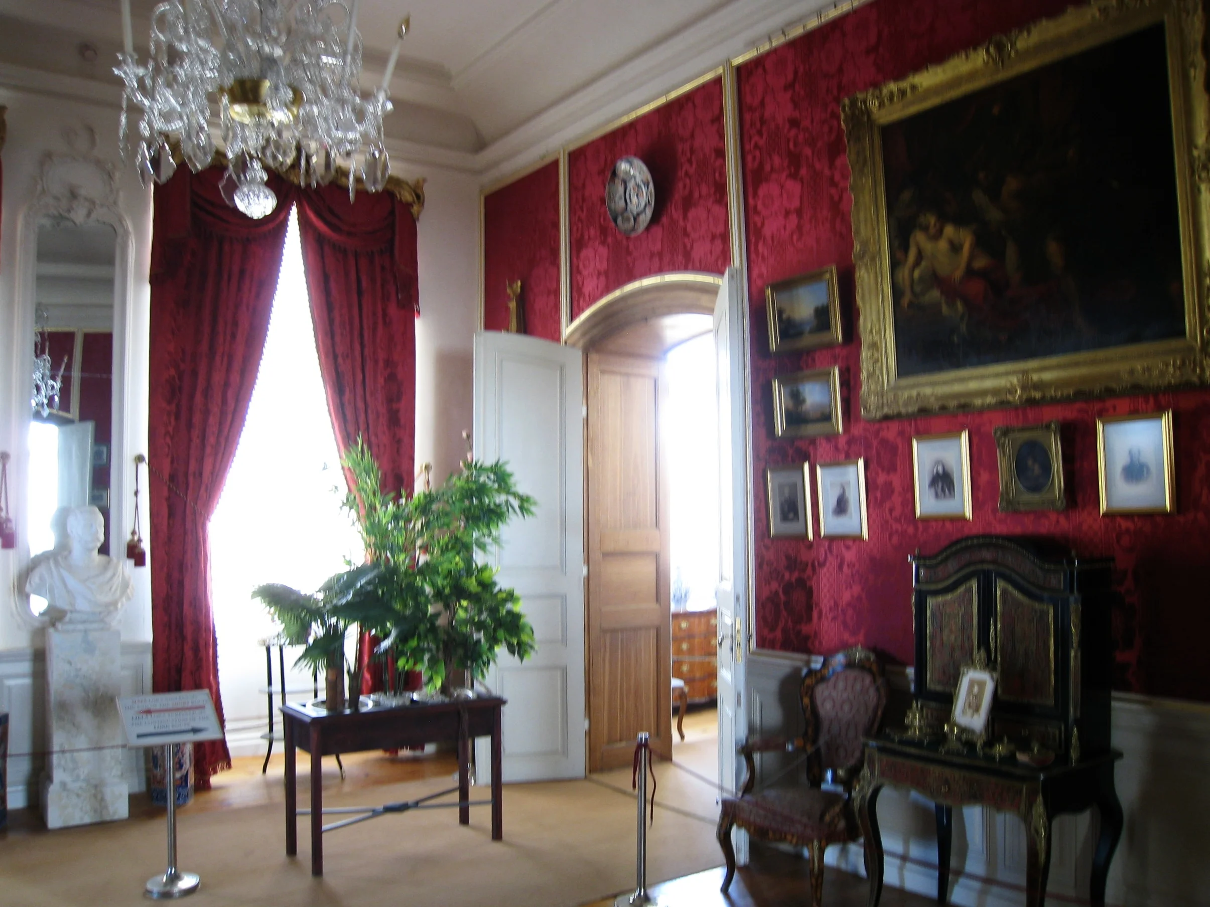  Rundale--Rundale House (Rastrelli) from 1700's--Office 