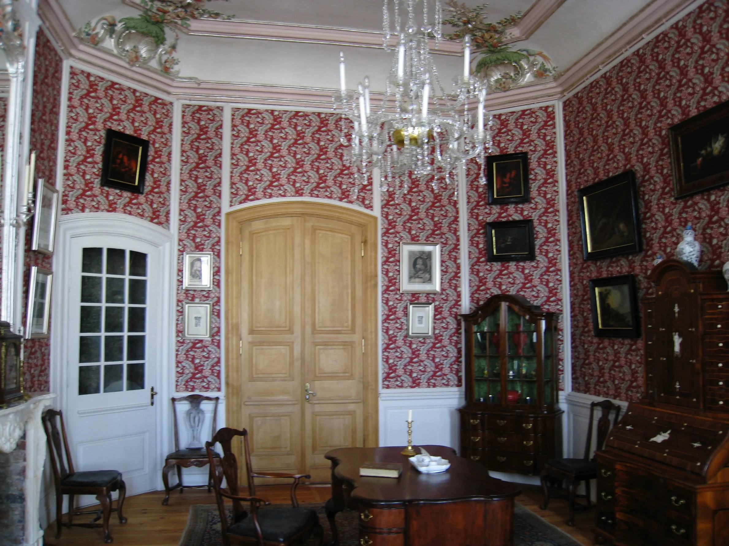  Rundale--Rundale House (Rastrelli) from 1700's--Office 