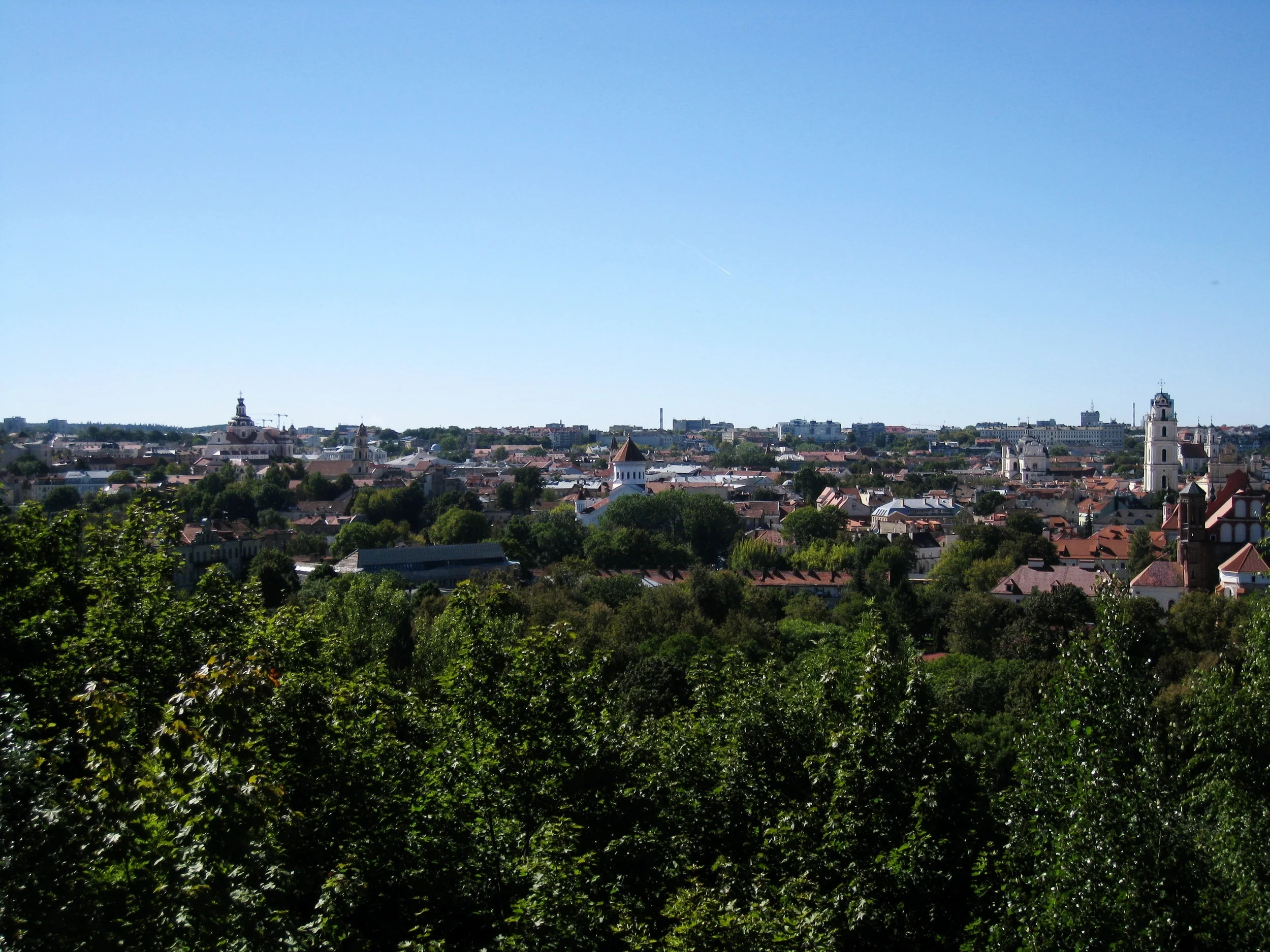 Vilnius--Old Town--View from Uzupis 