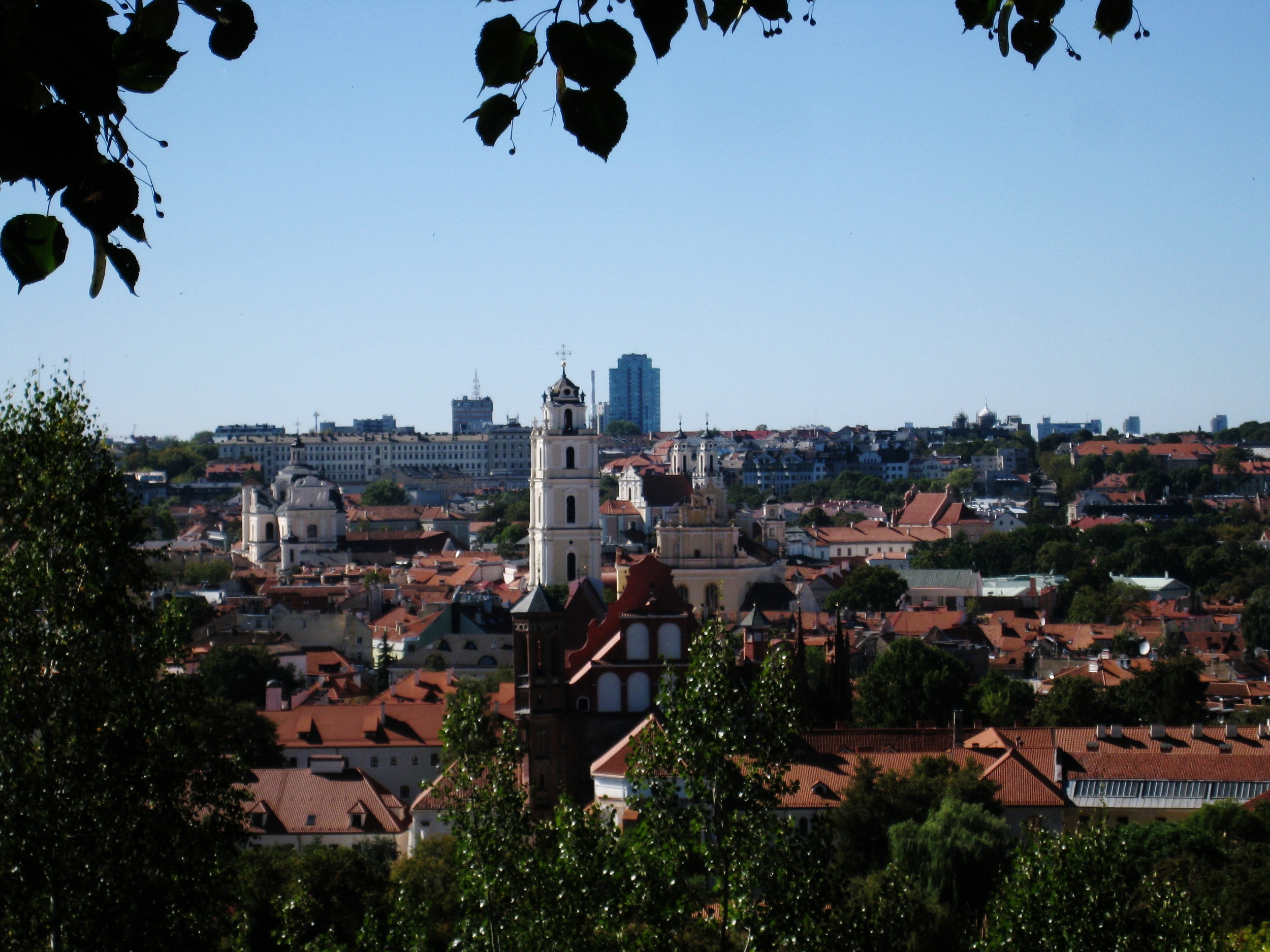  Vilnius--Old Town--View from Uzupis 