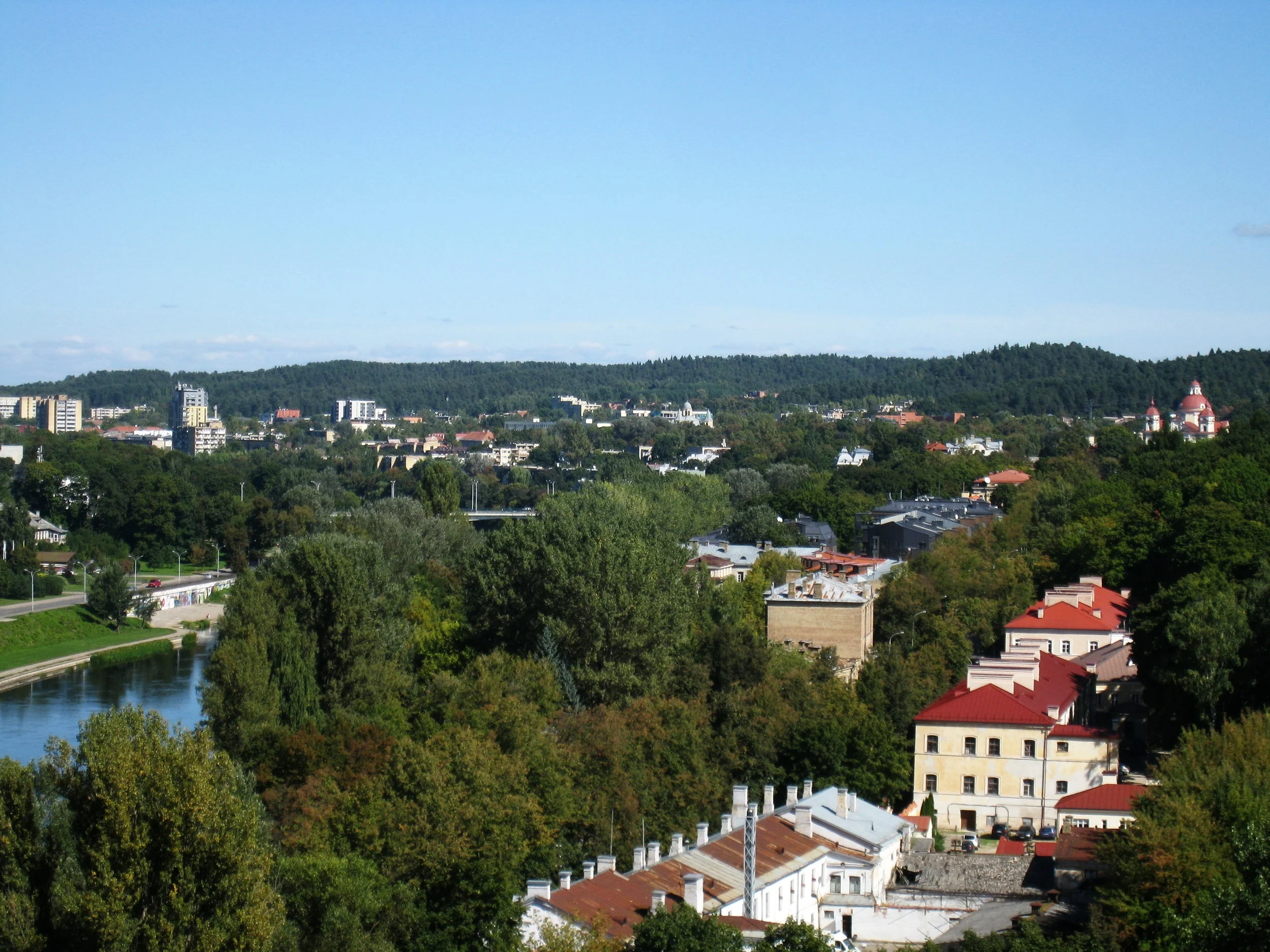  Vilnius--Old Town--View from Gediminas Tower 