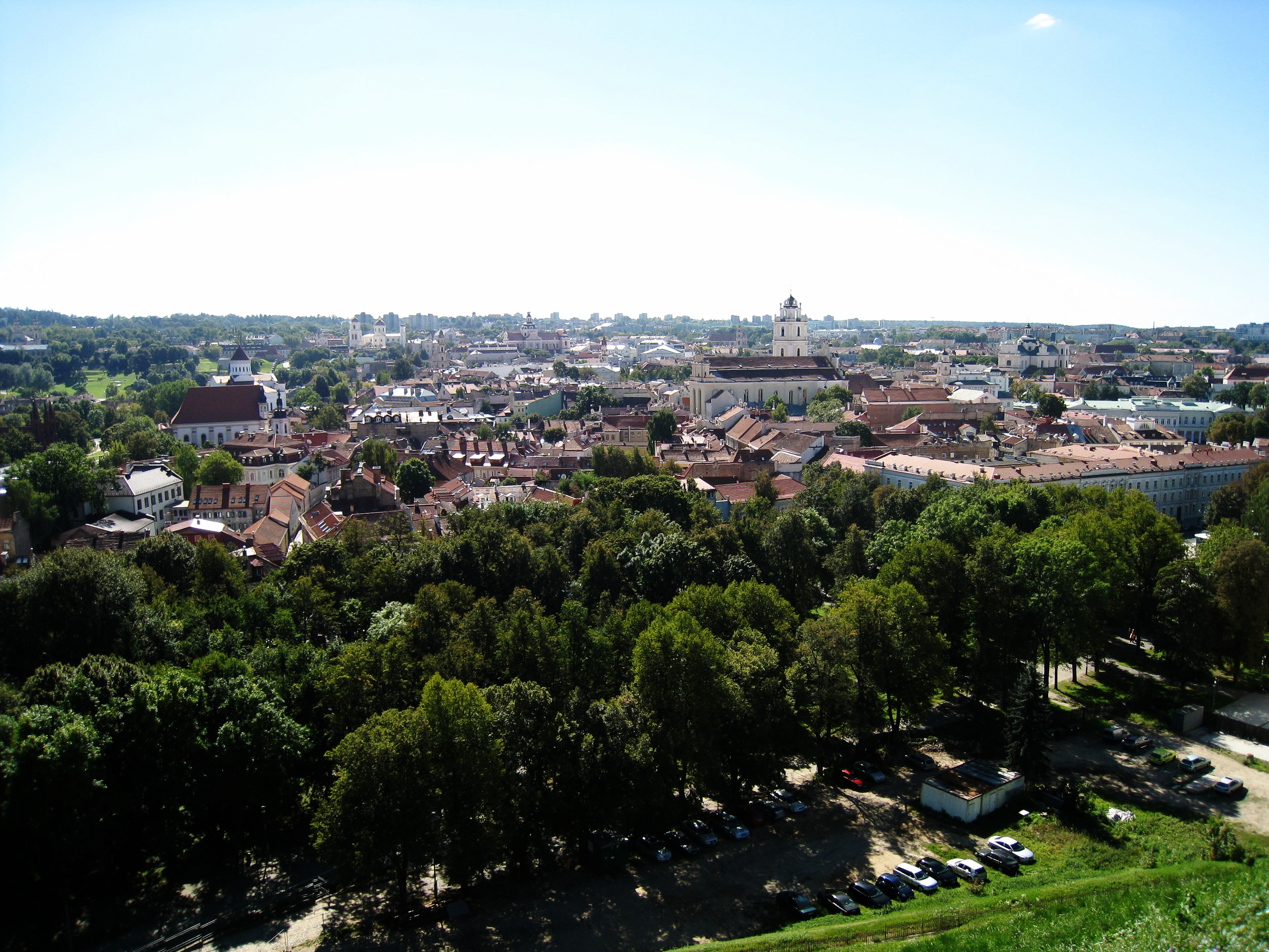  Vilnius--Old Town--View from Gediminas Tower 