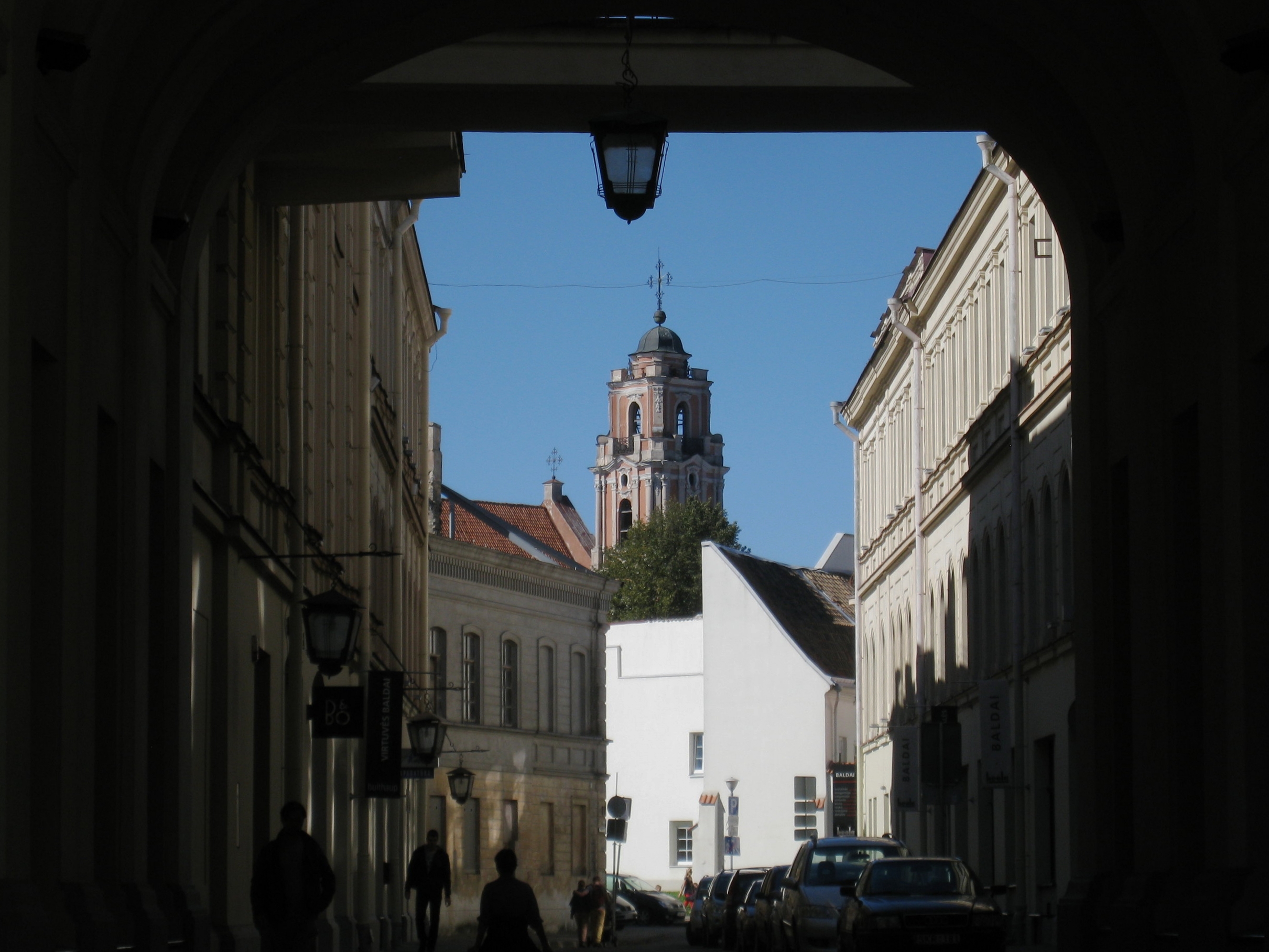  Vilnius--Old Town--Church of All Saints (oldest in Vilnius)a 