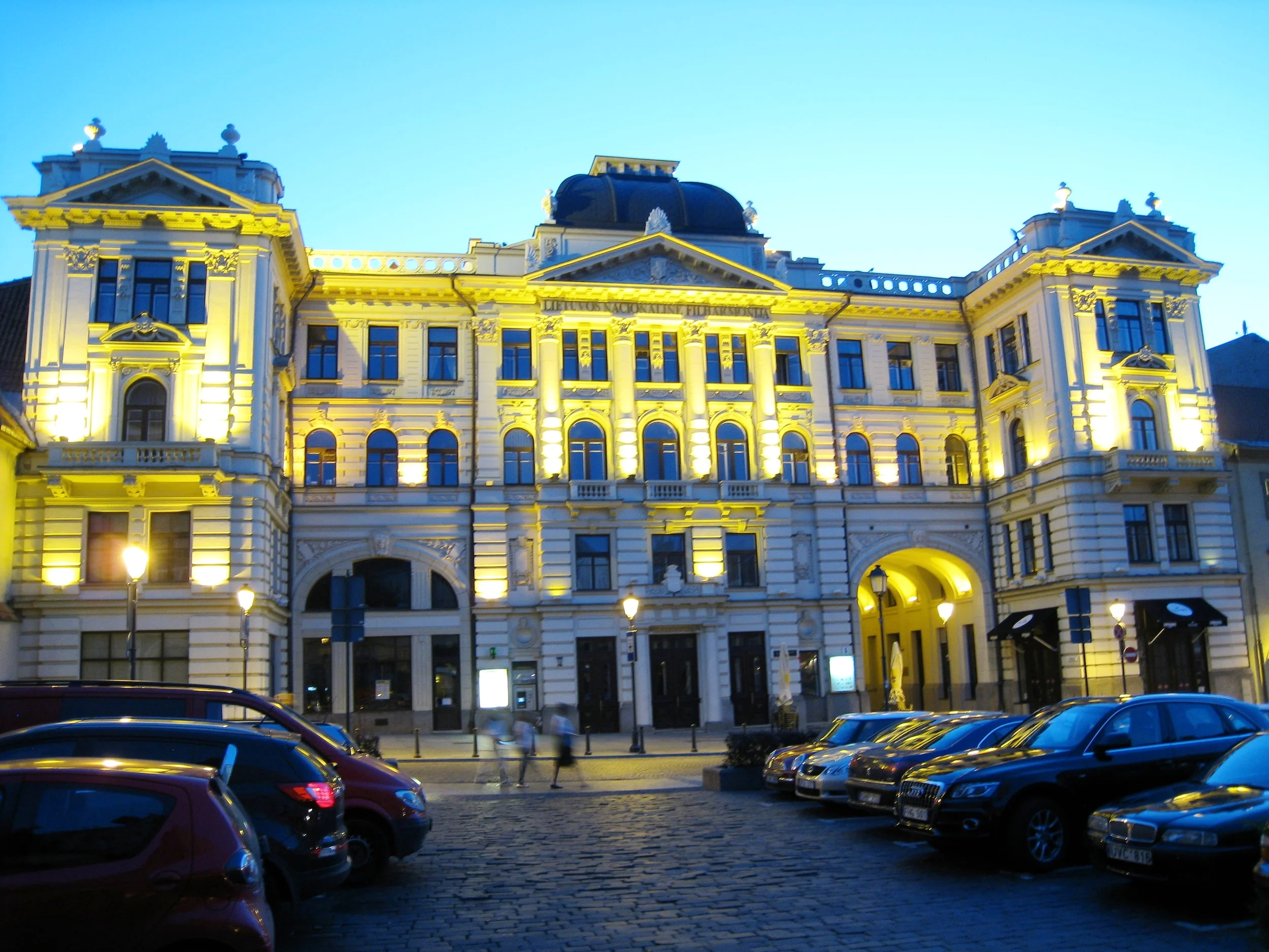  Vilnius--Old Town--National Philharmonic Building 