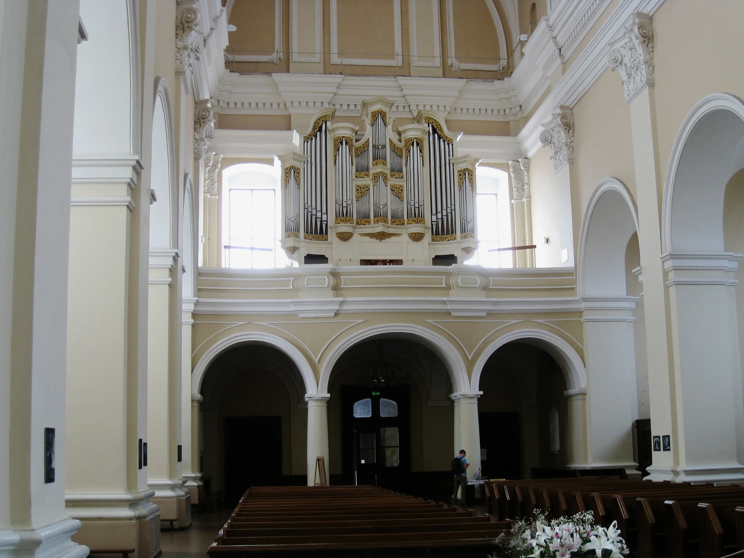  Vilnius--Old Town--St. Casimir Church--Organ 