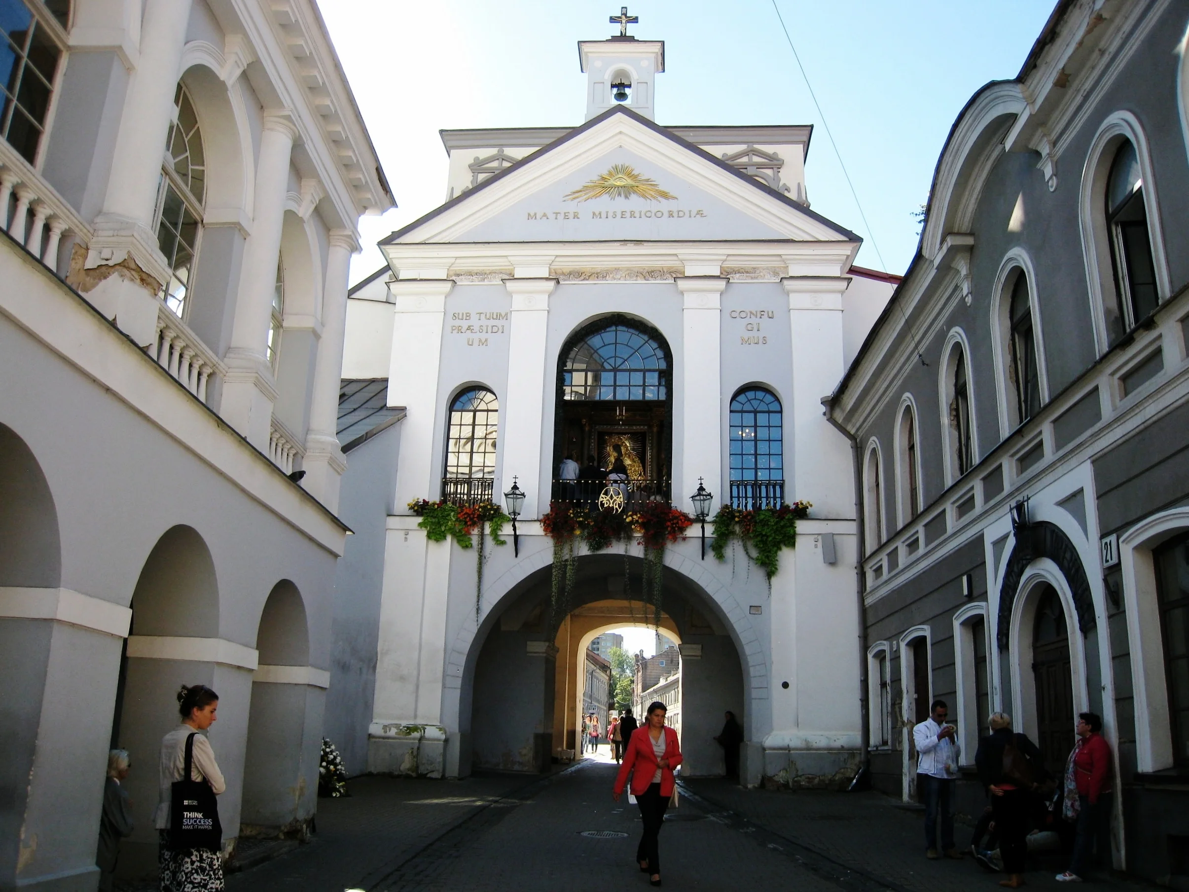  Vilnius--Old Town--Gates of Dawn--St. Teresas Chapel 