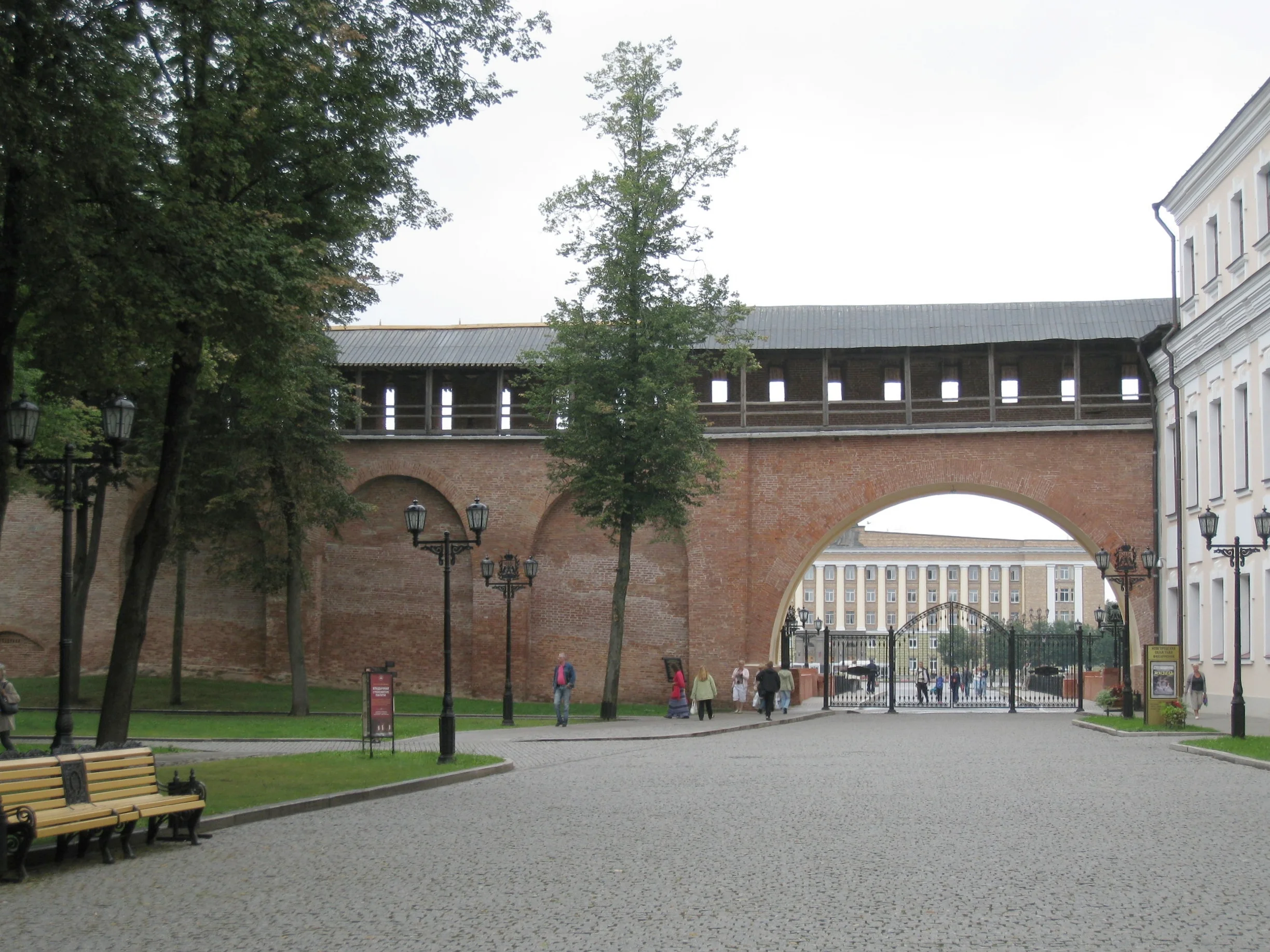  Novgorod--Inside Kremlin--Gate 