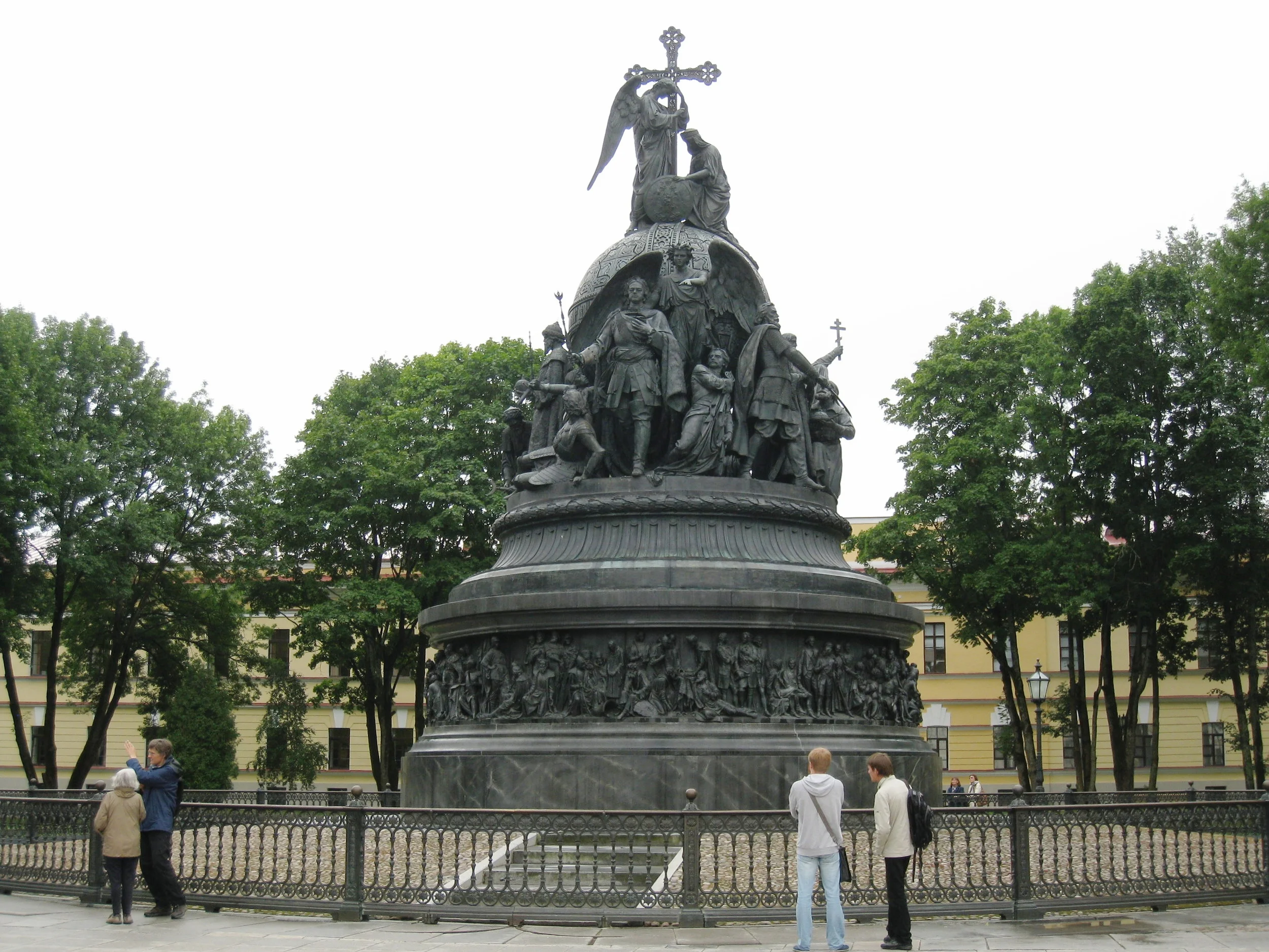  Novgorod--Inside Kremlin--Monument to Russian History 