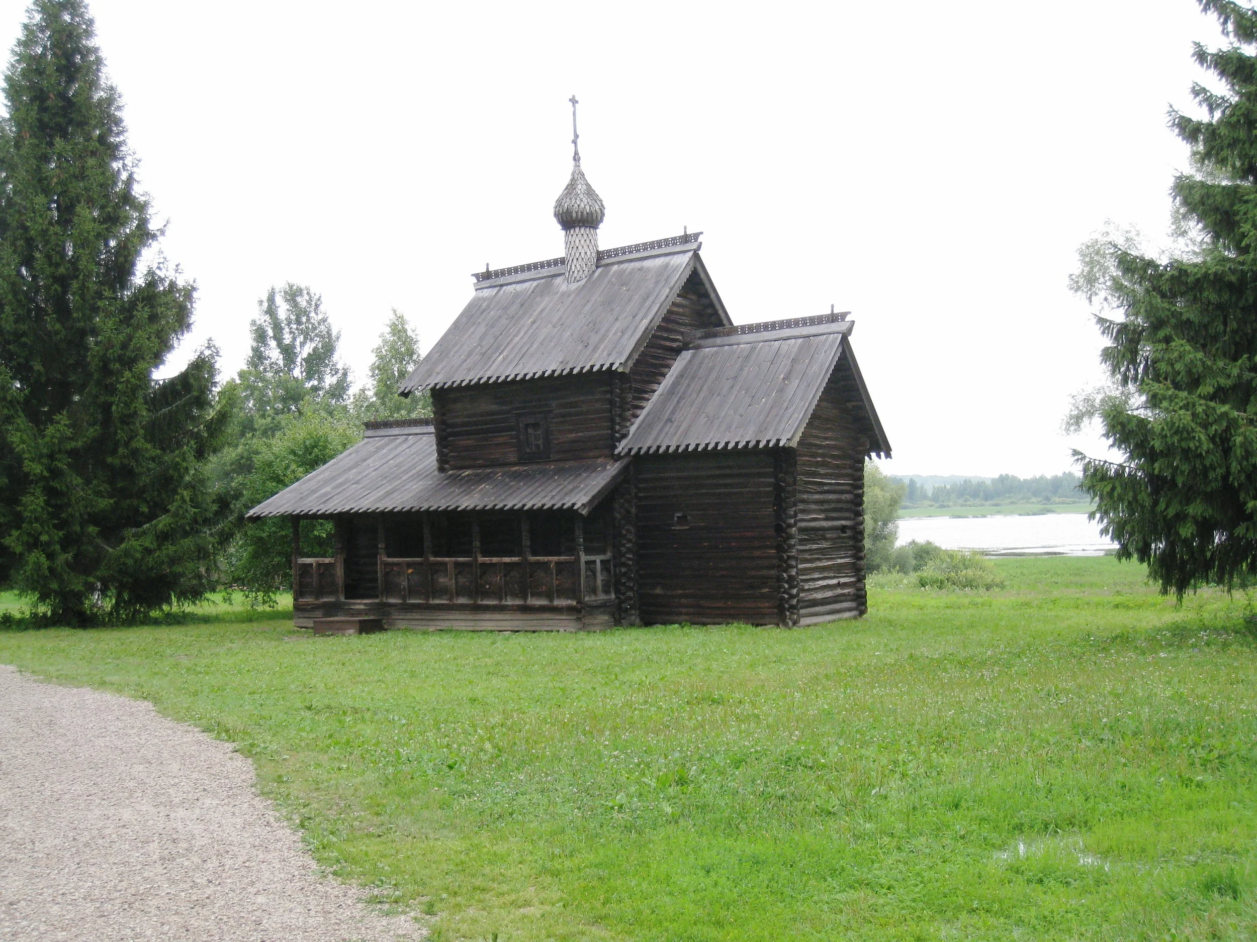  Novgorod--Outdoor Museum--Typical early (15th Century) Chapel 