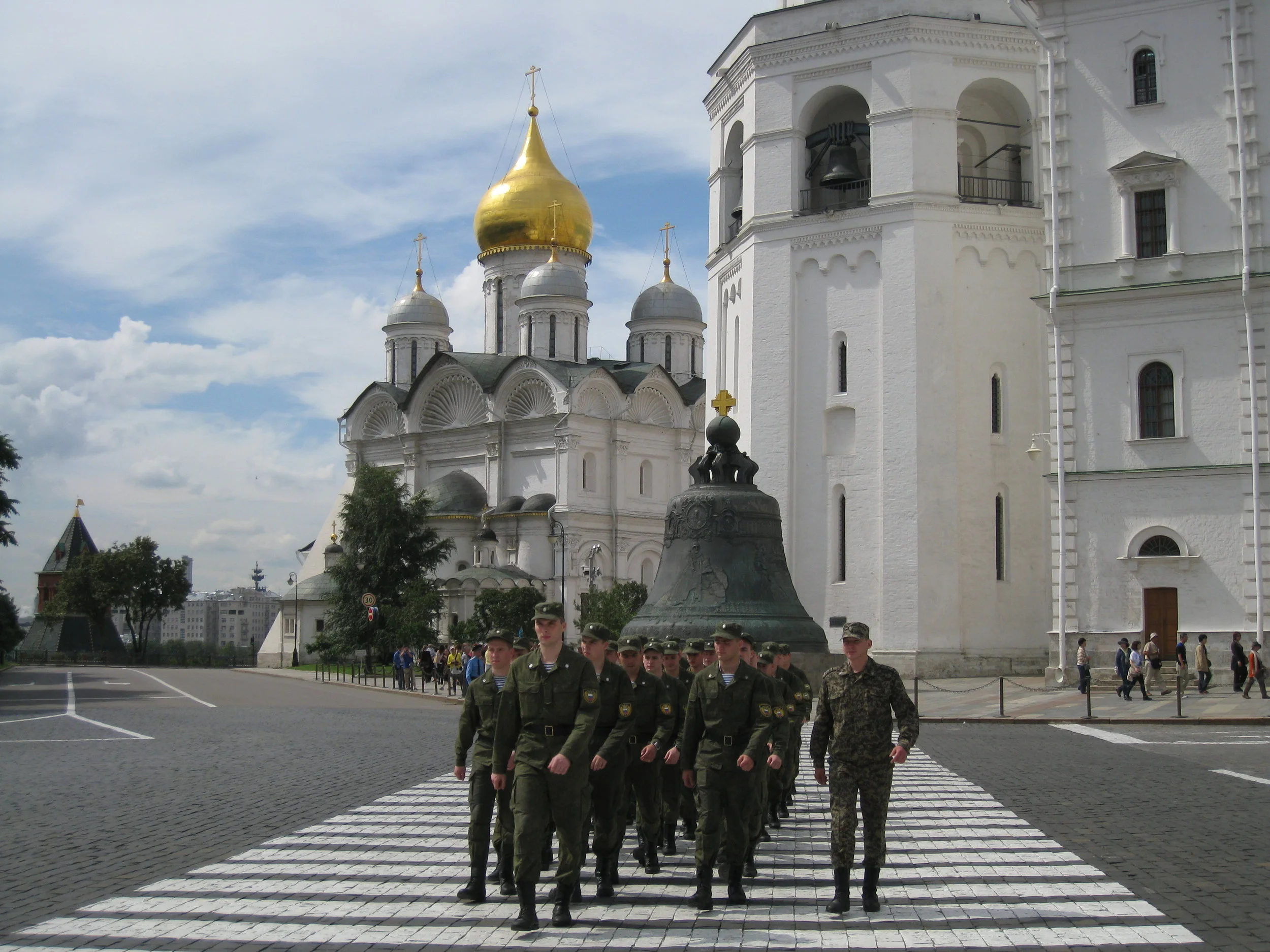  Moscow--Kremlin--Archangel Cathedral and the Bell Tower 