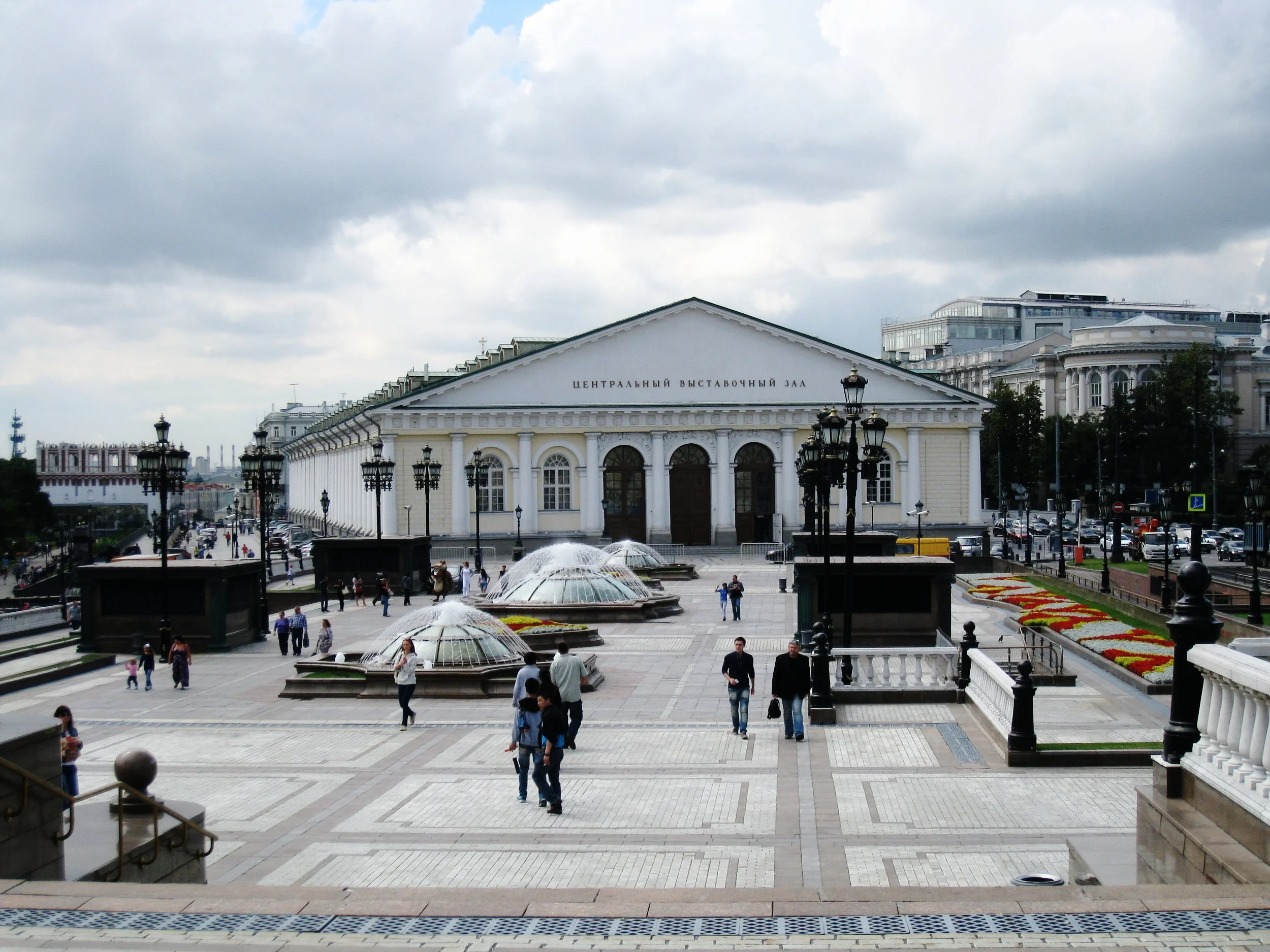  Moscow--Manezhhaya Plaza--The former Russian Horse Guards 