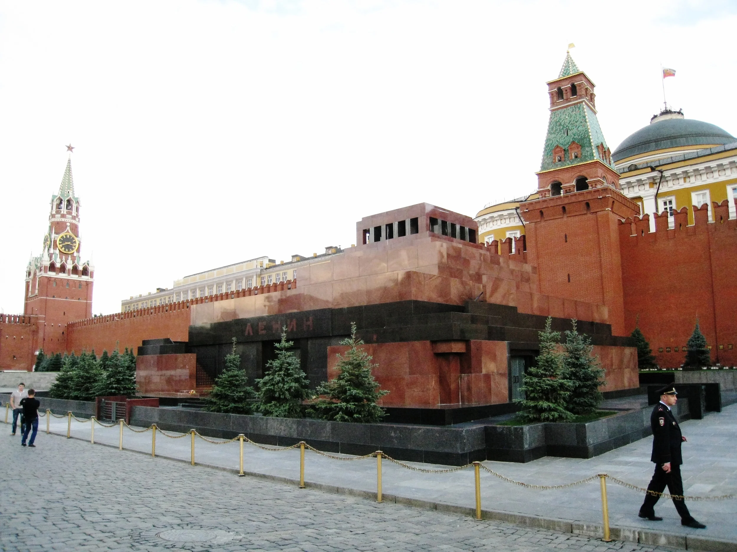  Moscow--Red Square--Lenin Mausoleum 