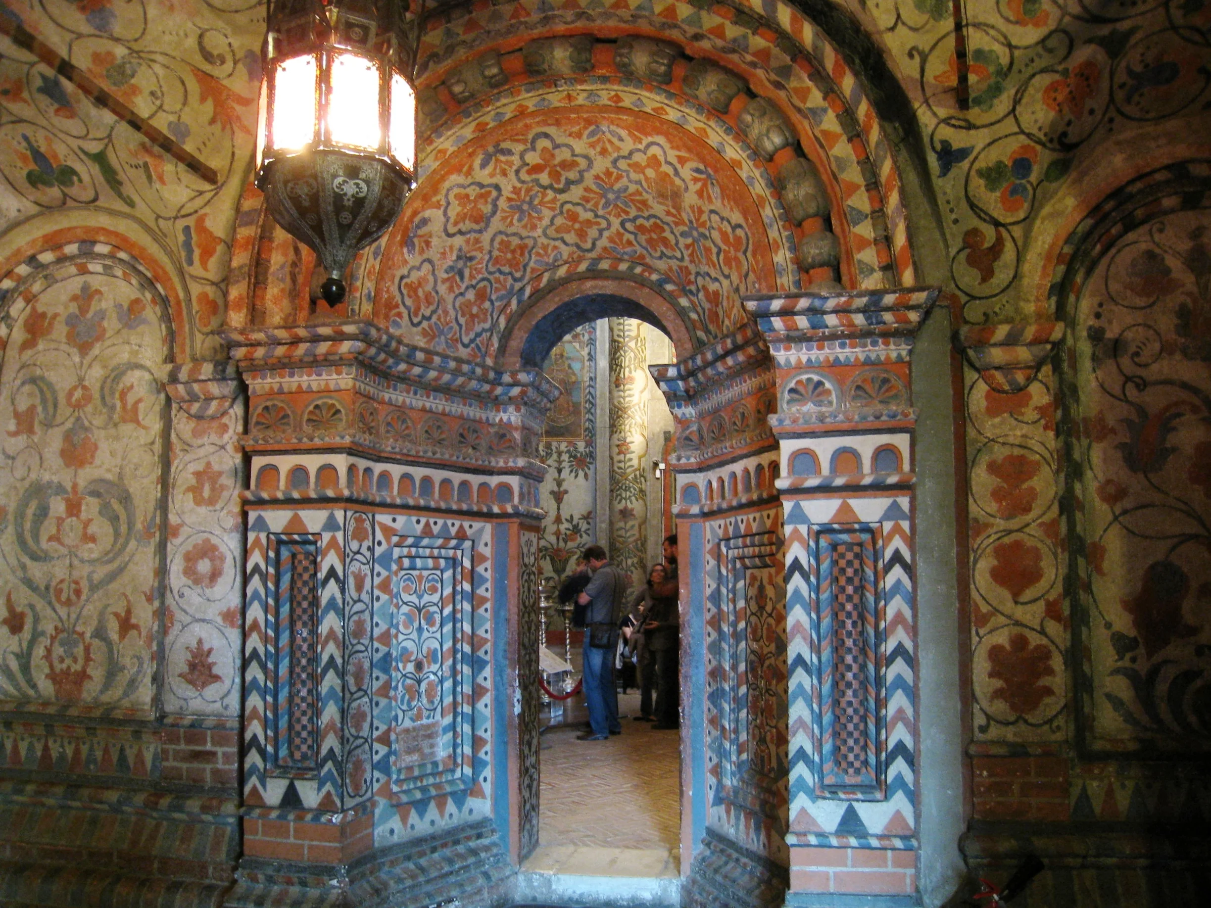  Moscow--Red Square--St. Pokrovshy (St. Basil)--Entrance to main Altar 