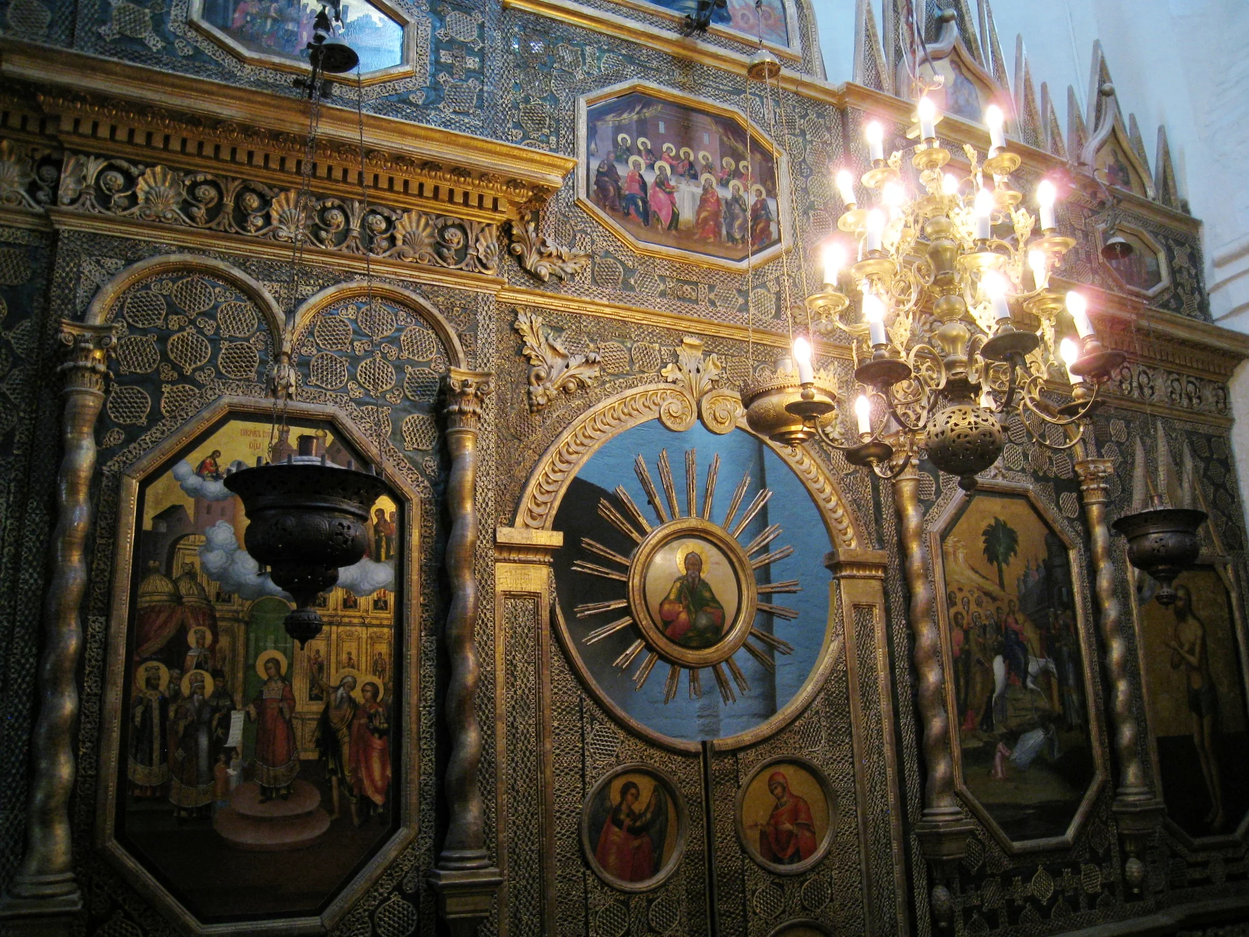  Moscow--Red Square--St. Pokrovshy (St. Basil)--Altar 