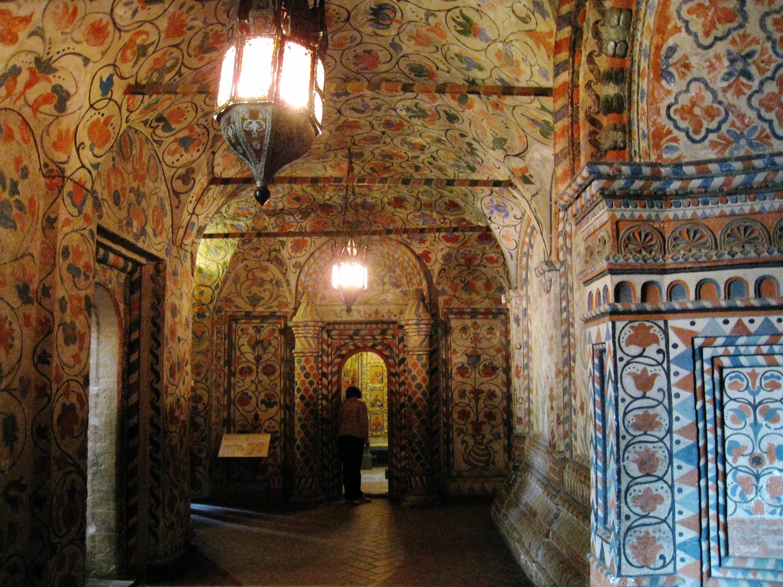  Moscow--Red Square--St. Pokrovshy (St. Basil)--Interior wall 