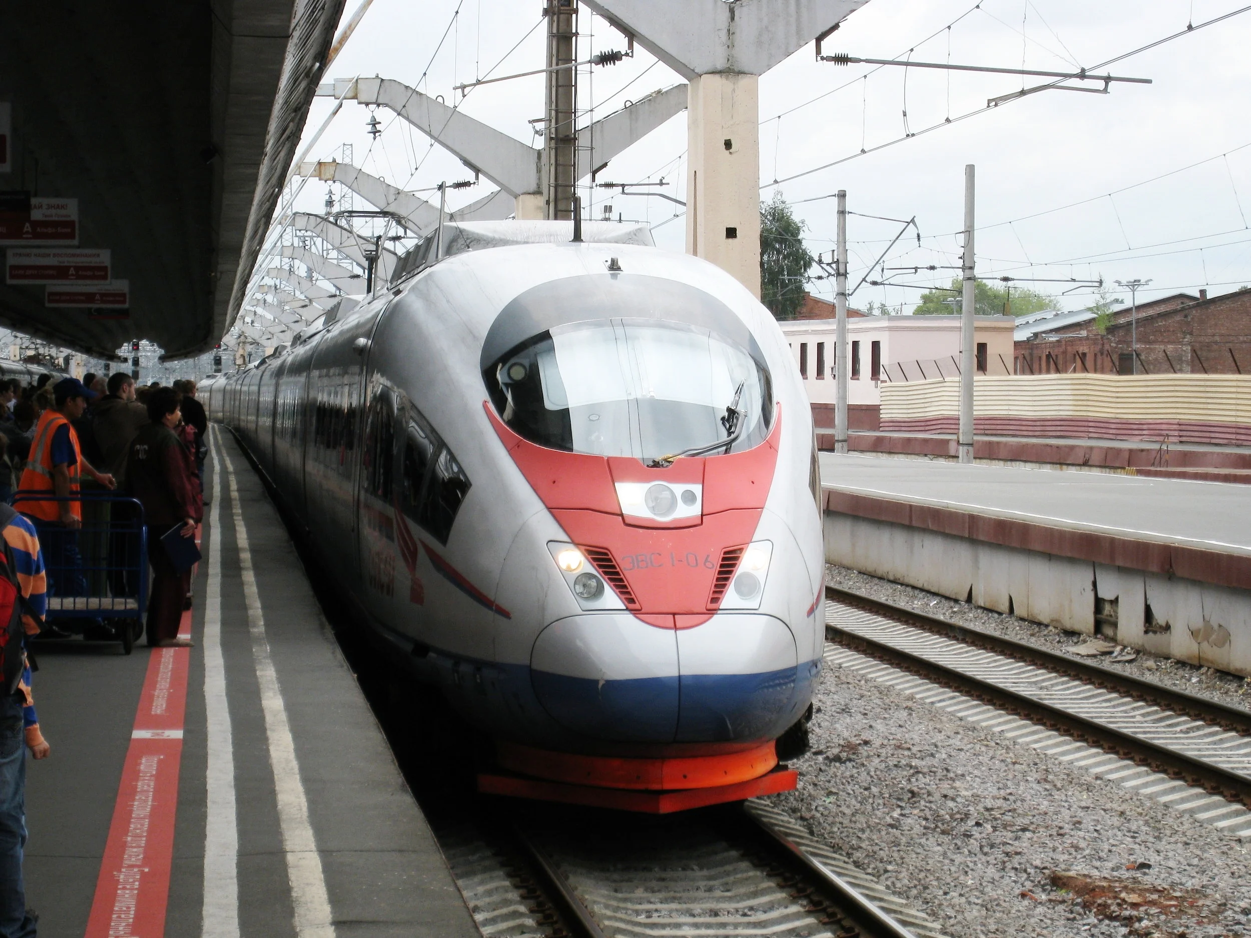 Russia--Our train from St. Petersburg to Moscow 