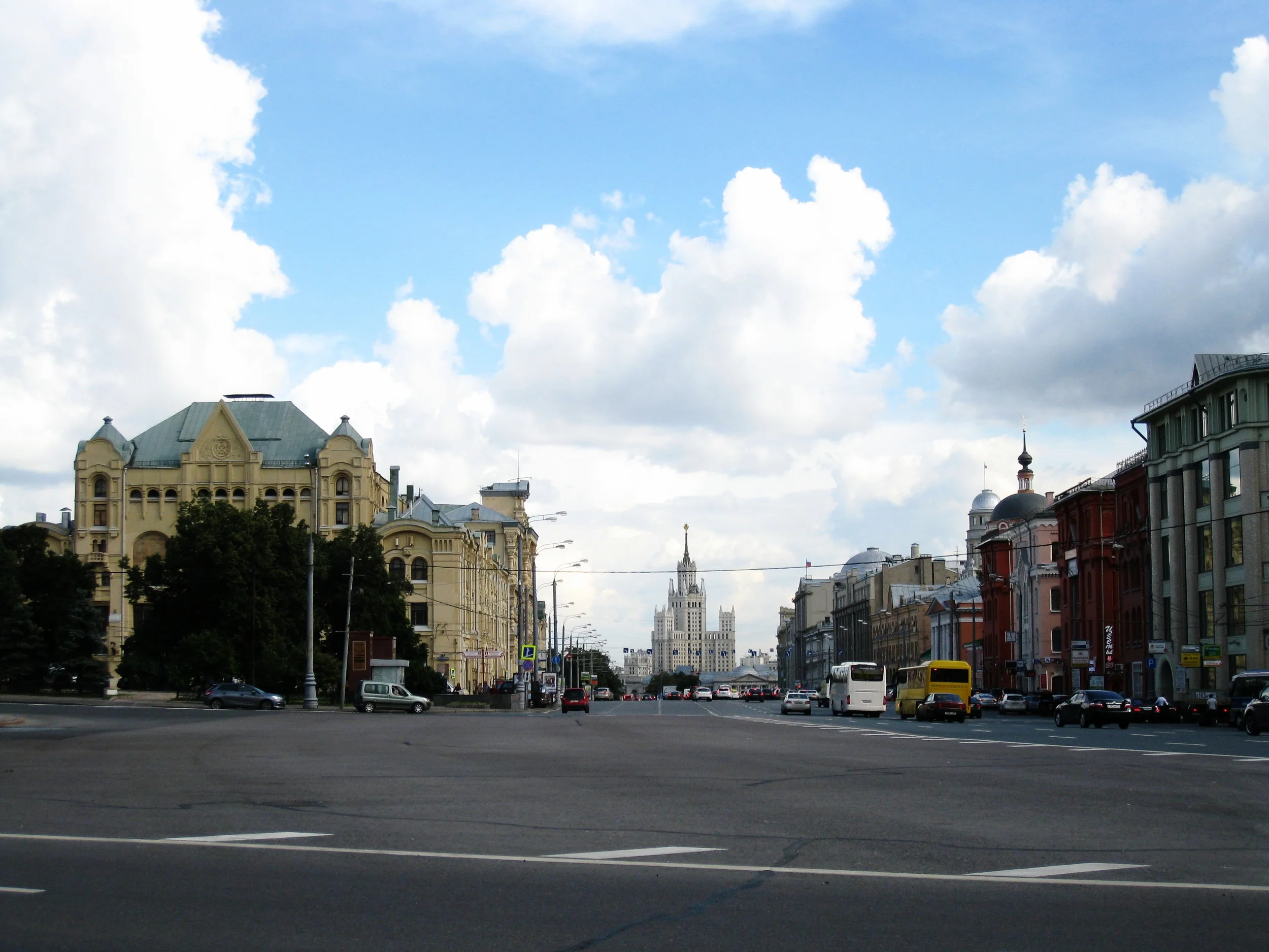  Moscow--Lubyanka Plaza--One of the Seven Sisters 