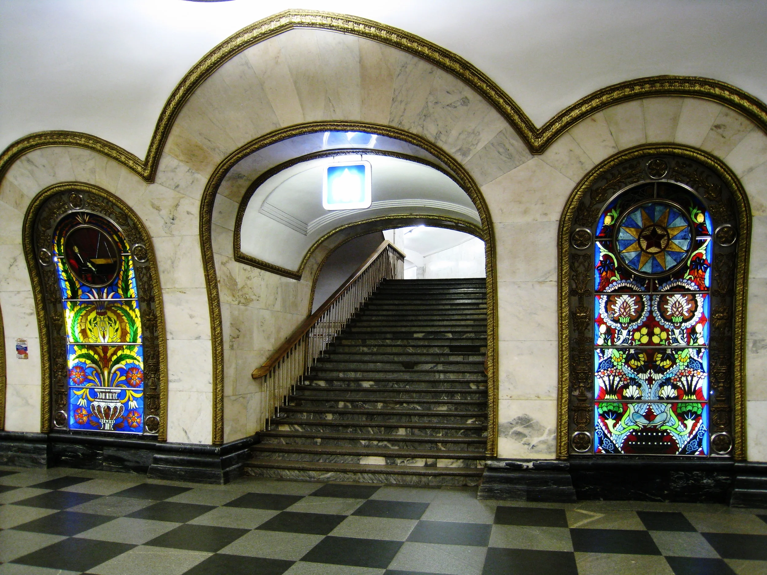  Moscow--Metro--Decorated station 