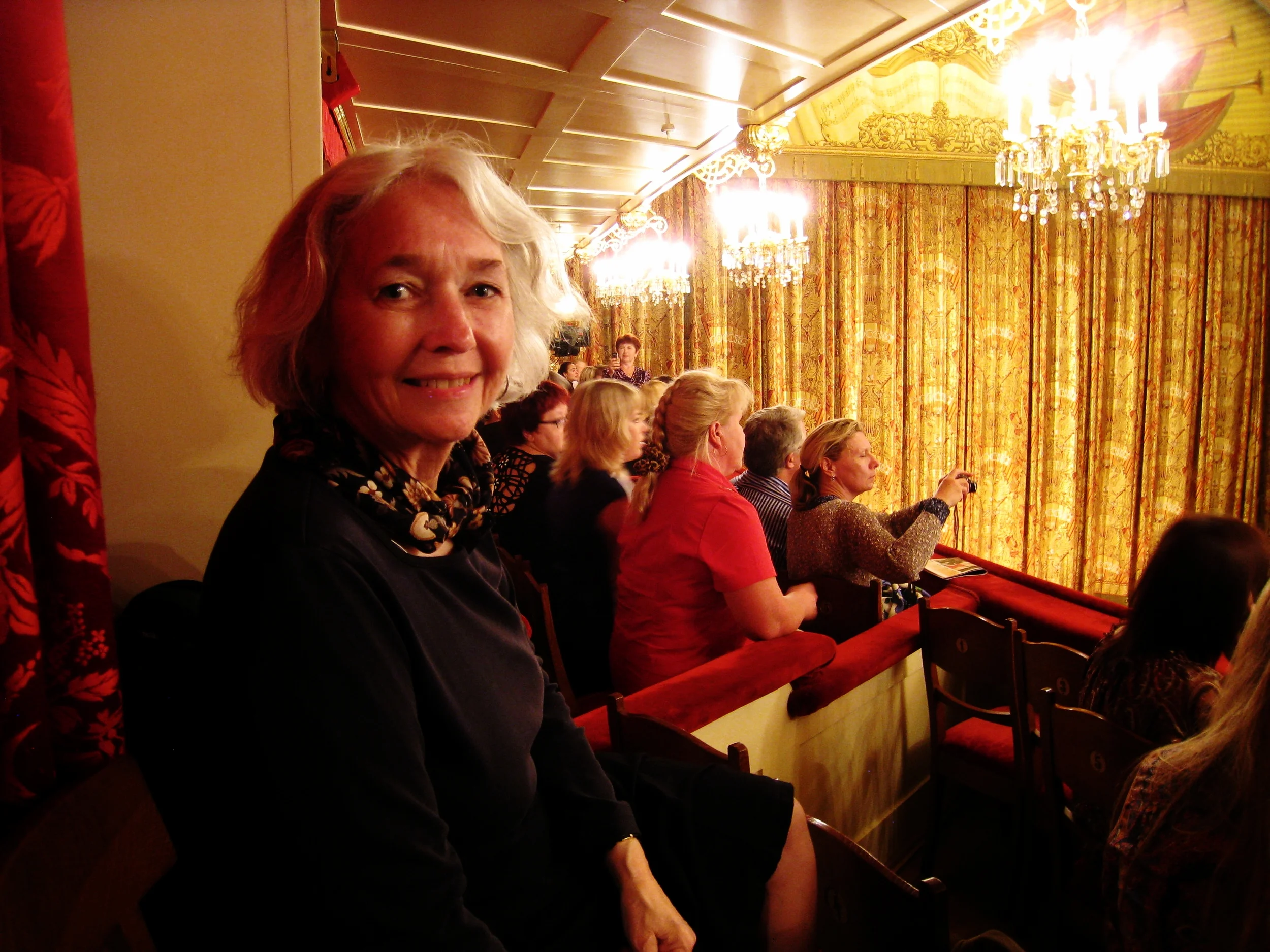  Moscow--Bolshoi Theatre--Carrol in our box 