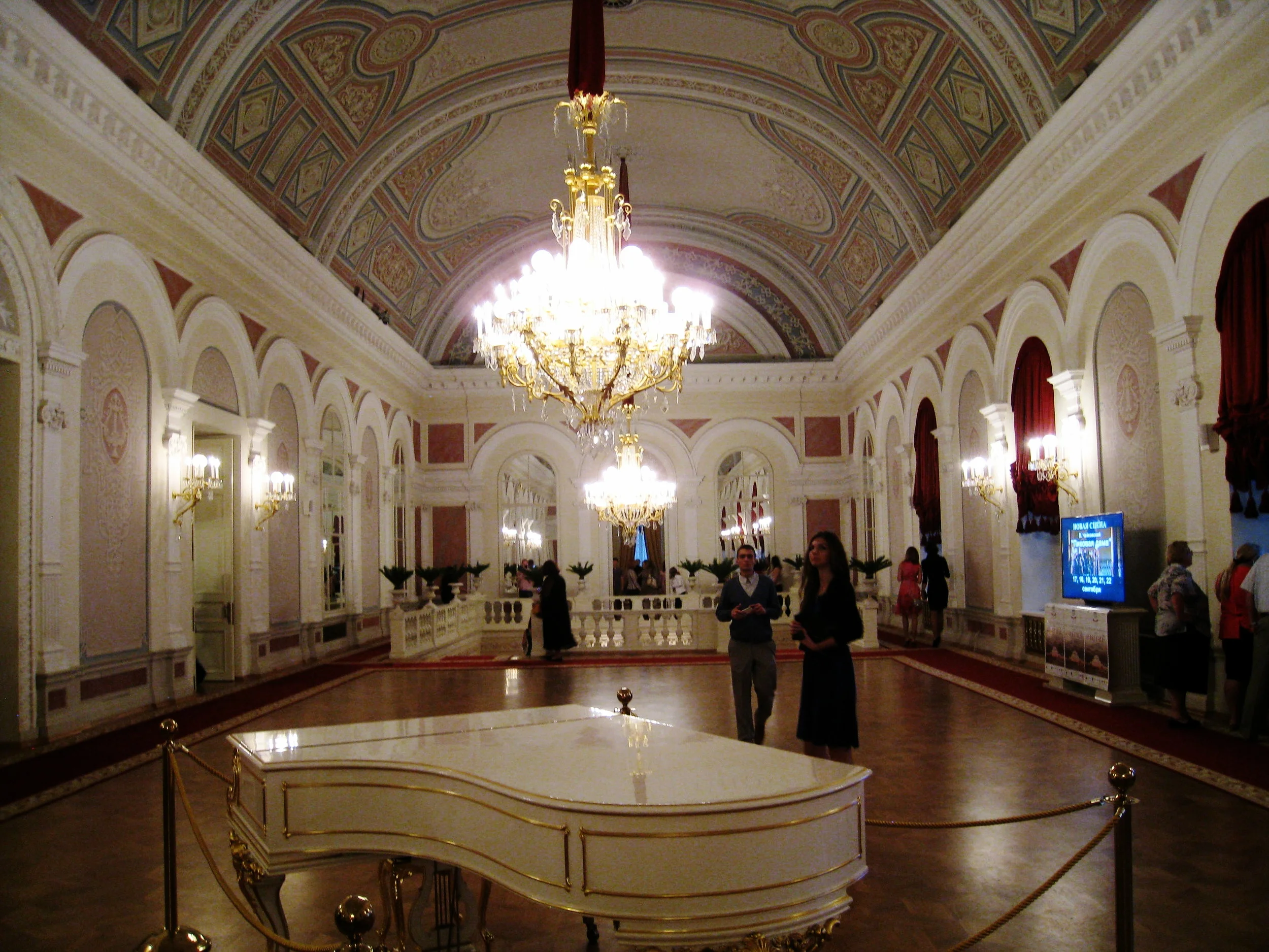  Moscow--Bolshoi Theatre--Reception room 