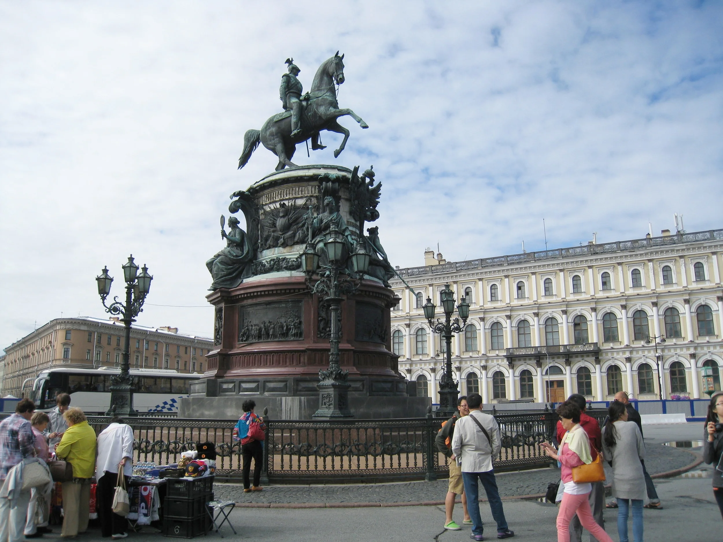  St. Petersburg--Nicolas I near St. Isaac church 