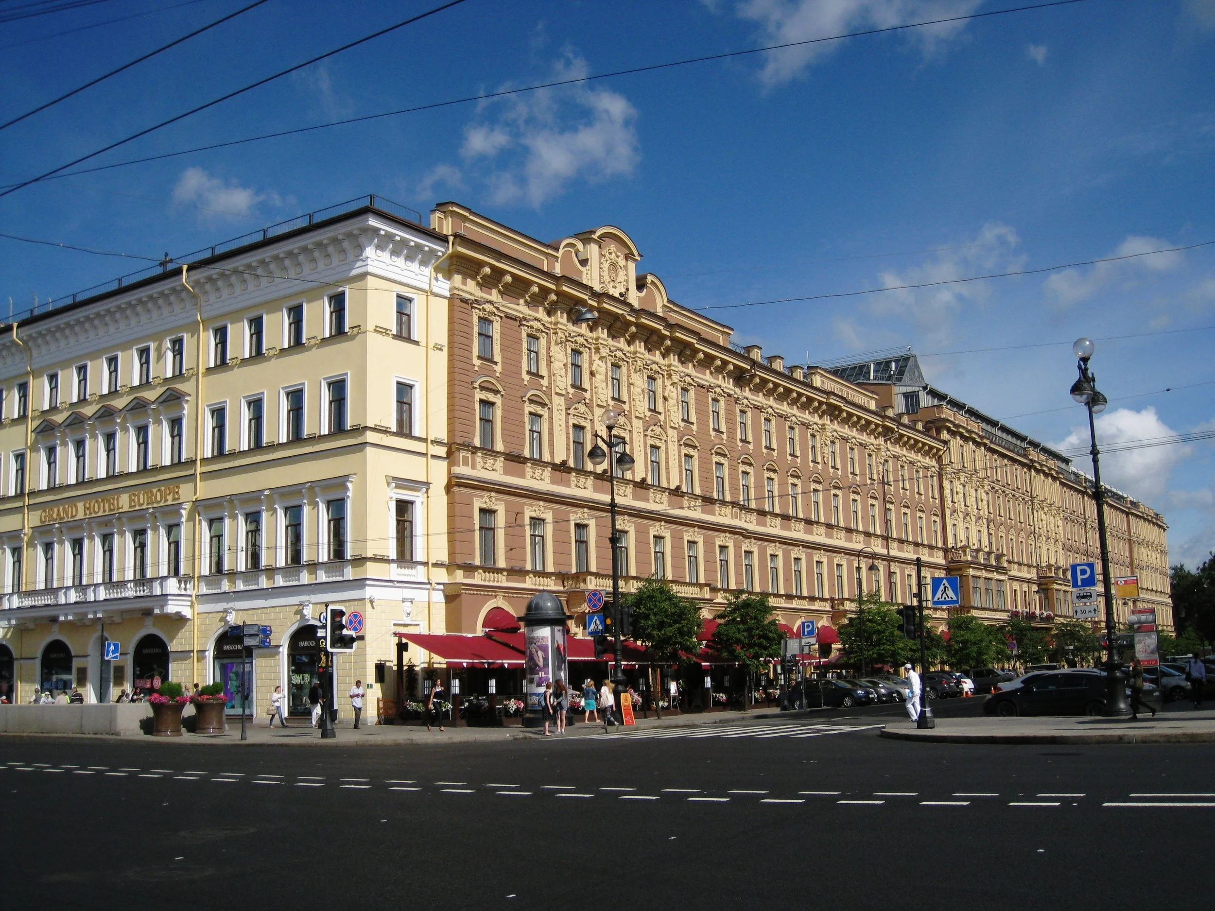  St. Petersburg--Nevsky Prospect--Grand Hotel Europe 